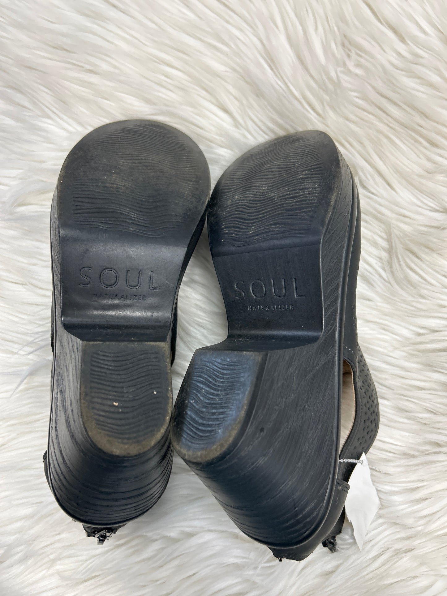 Sandals Heels Block By Naturalizer In Black, Size:8.5