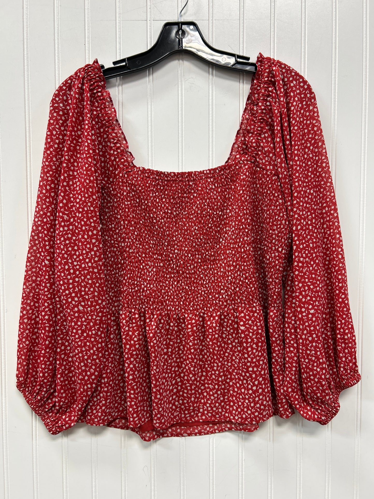 Top Ls By Madewell In Red, Size:6