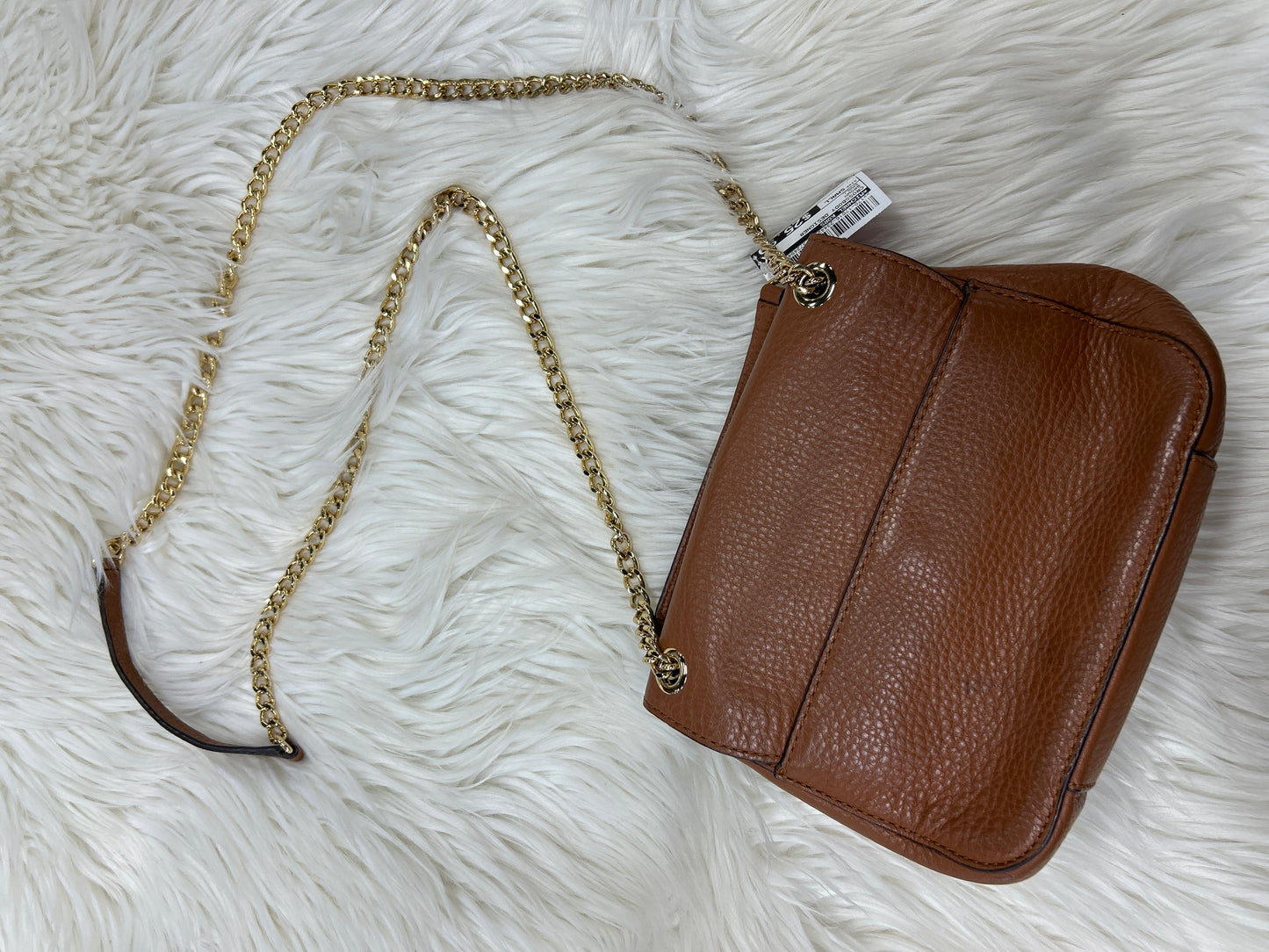 Crossbody Designer By Michael Kors In Brown, Size:Small