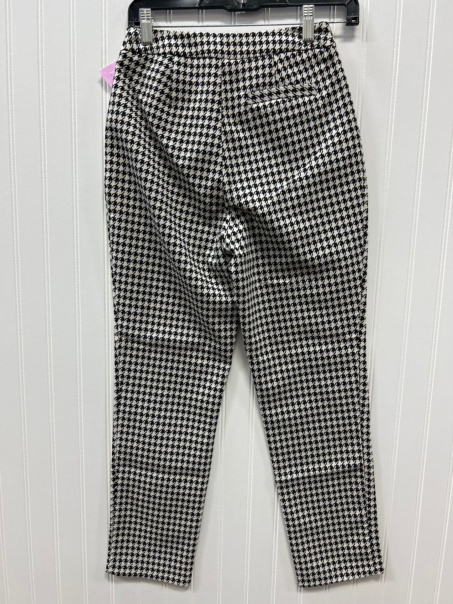 Pants Dress By Top Shop In Black & Cream, Size:4