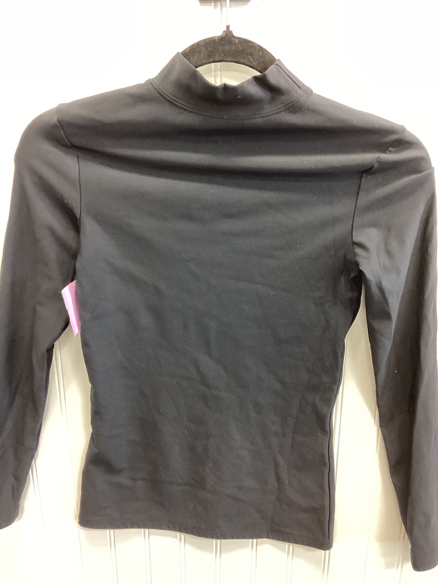 Athletic Top Ls Collar By Under Armour In Black, Size:S