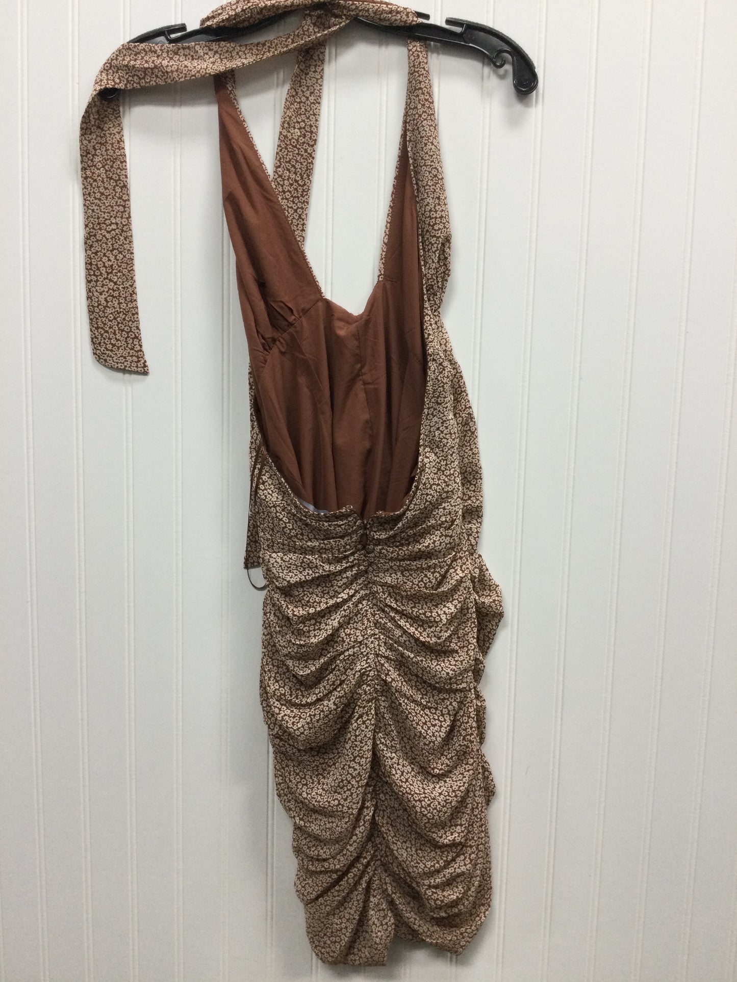 Dress Casual Short By Cotton Candy In Tan, Size:L