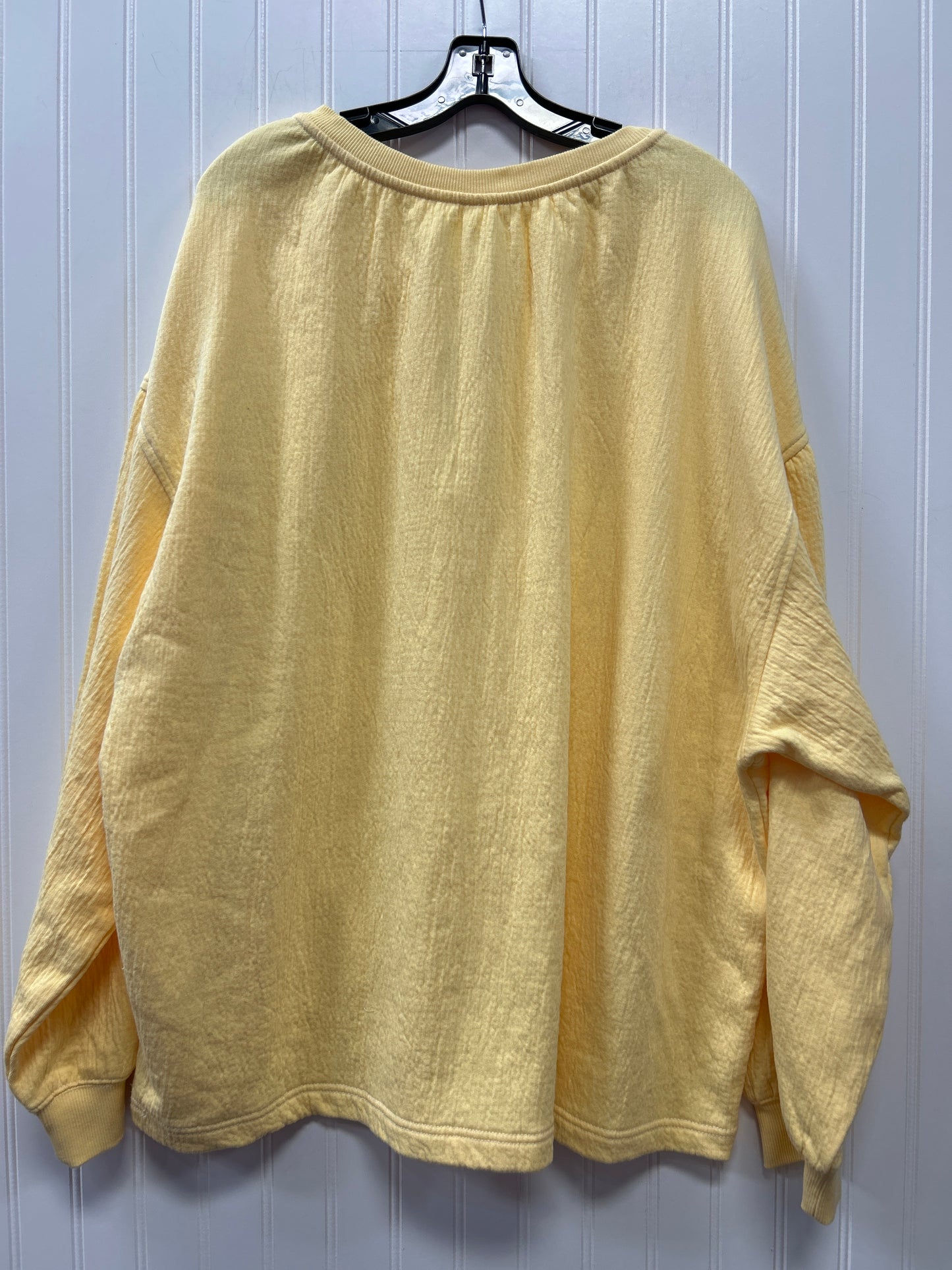 Top Ls By Aerie In Yellow, Size:Xl