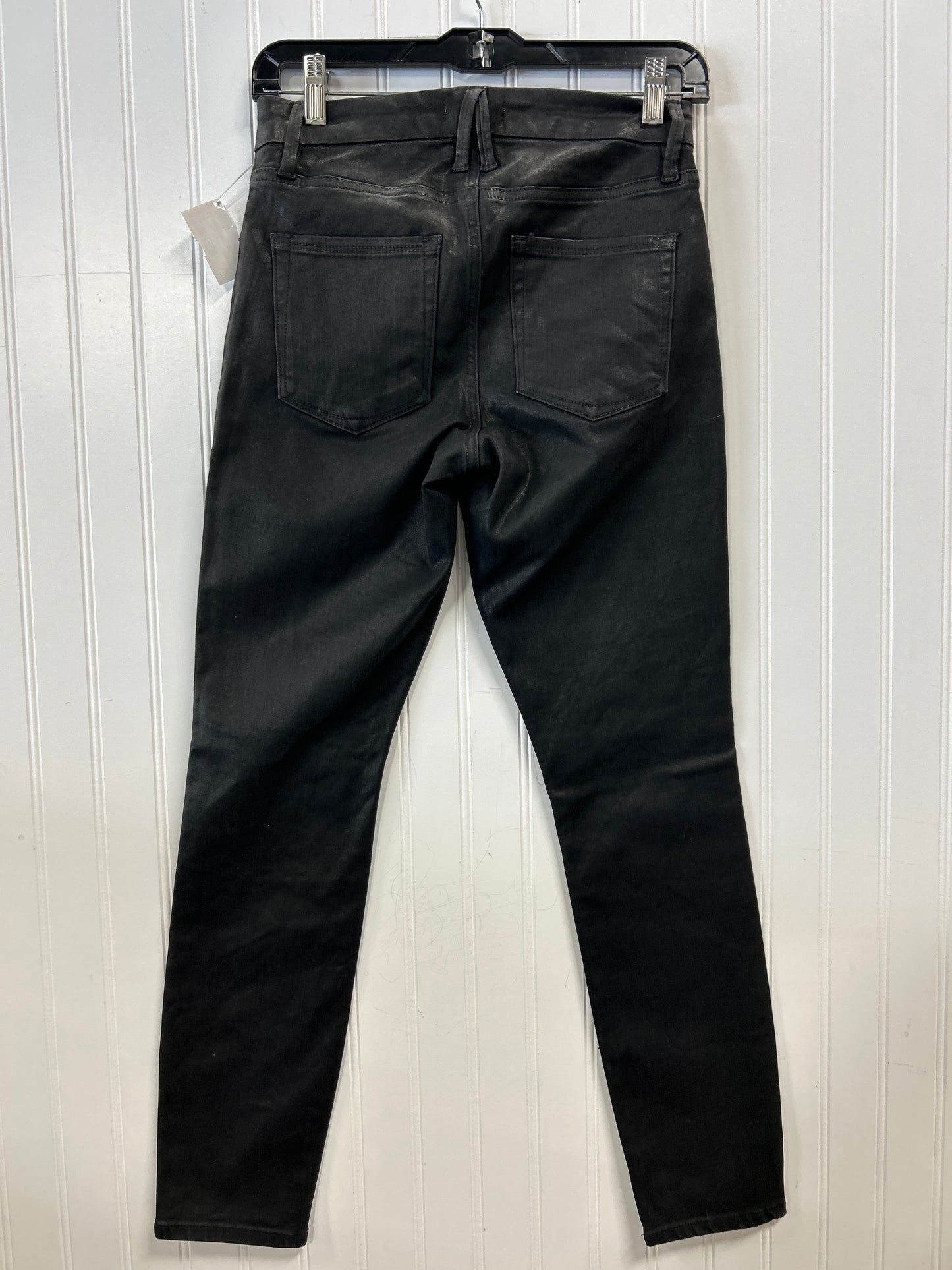 Jeans Skinny By Good American In Black Denim, Size:6