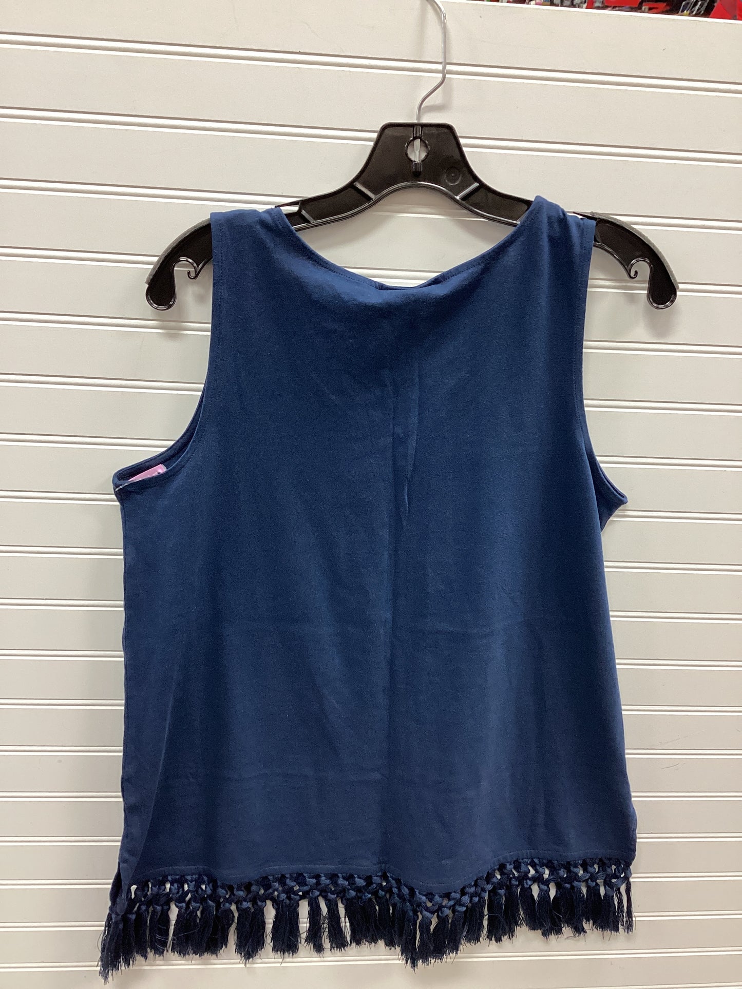 Top Sleeveless By J. Jill In Navy, Size:M