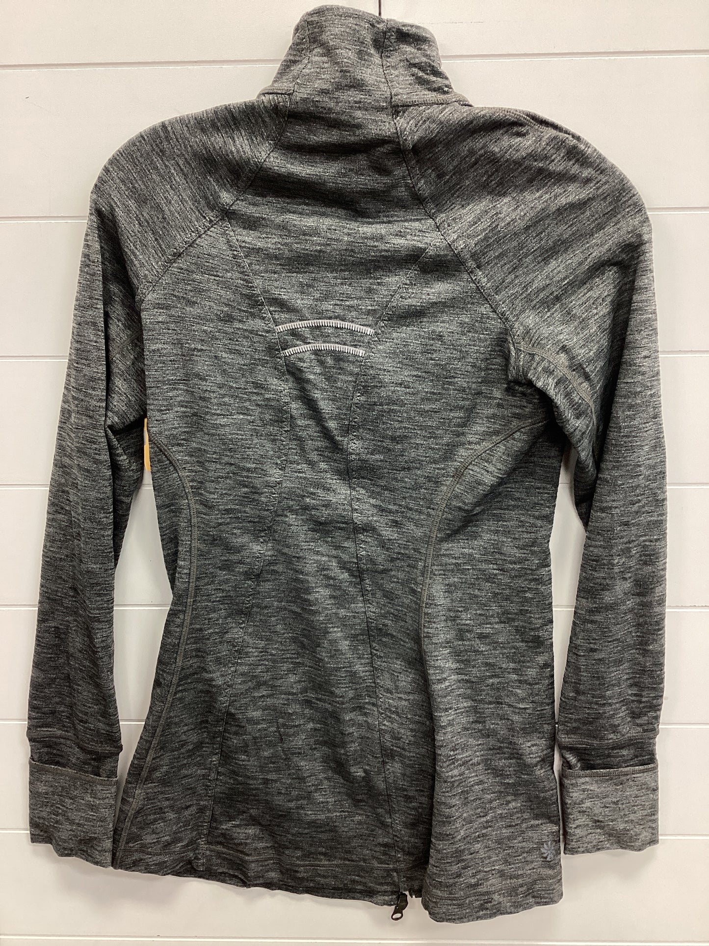 Athletic Jacket By Athleta In Grey, Size:Xxs
