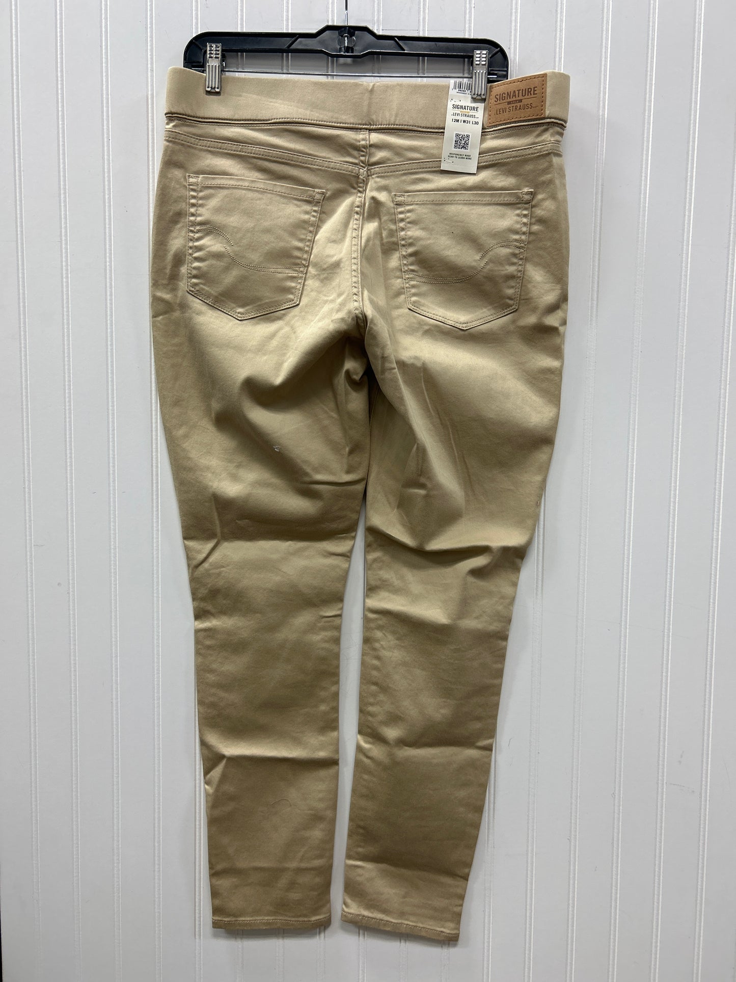 Pants Other By Levis Signature In Tan, Size:12