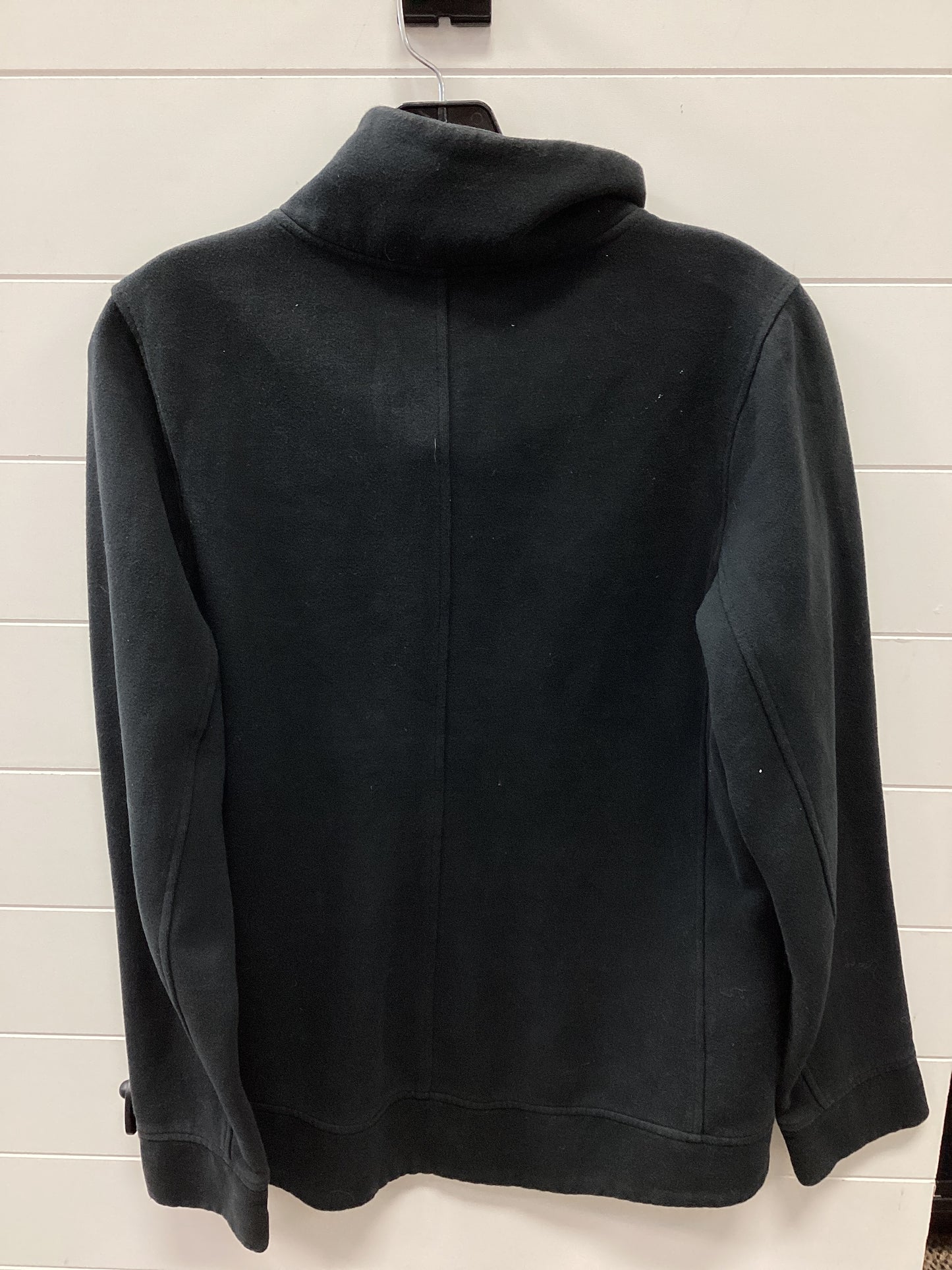 Athletic Jacket By Lululemon In Black, Size:8