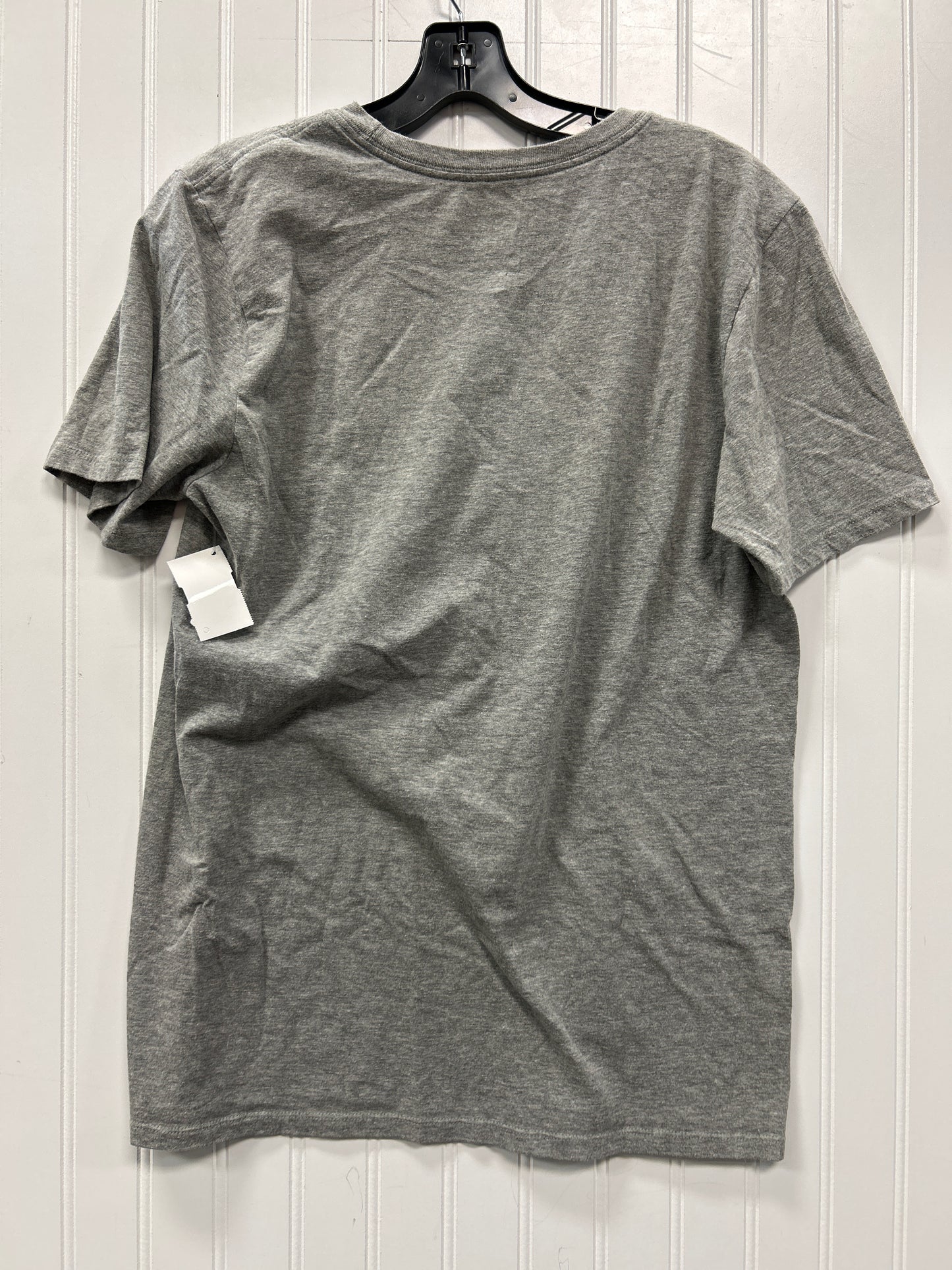 Athletic Top Ss By Nike Apparel In Grey, Size:S