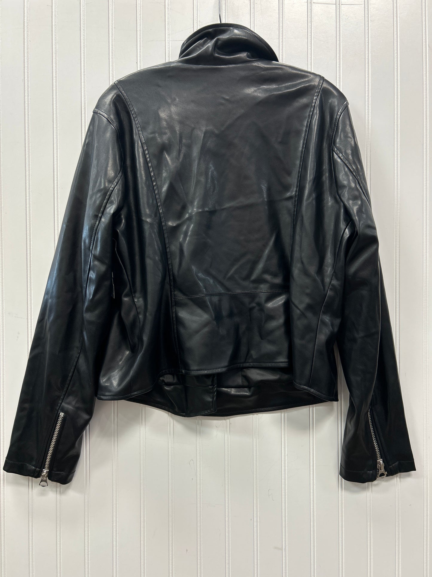 Jacket Moto By Torrid In Black, Size:2X