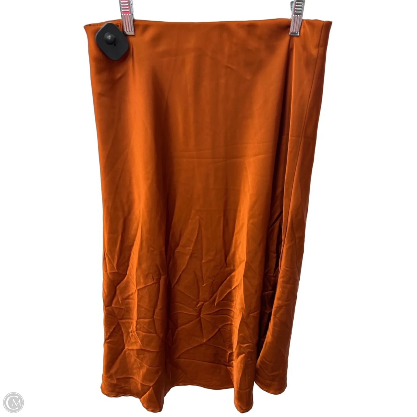 Skirt Maxi By Clothes Mentor In Orange, Size: L