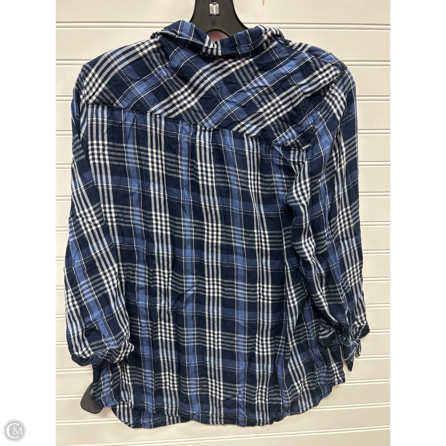 Top Long Sleeve By J. Jill In Navy, Size: S