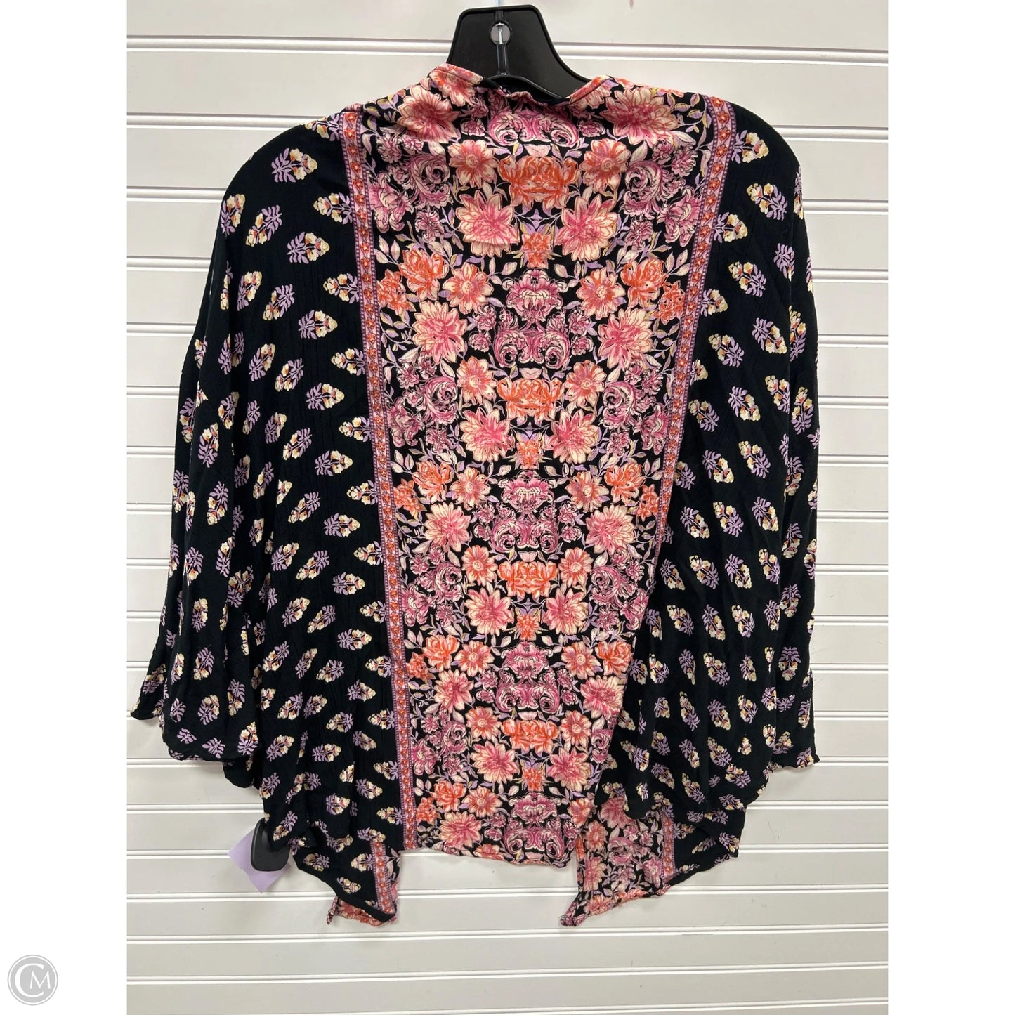 Kimono By Angie In Black & Pink, Size: S