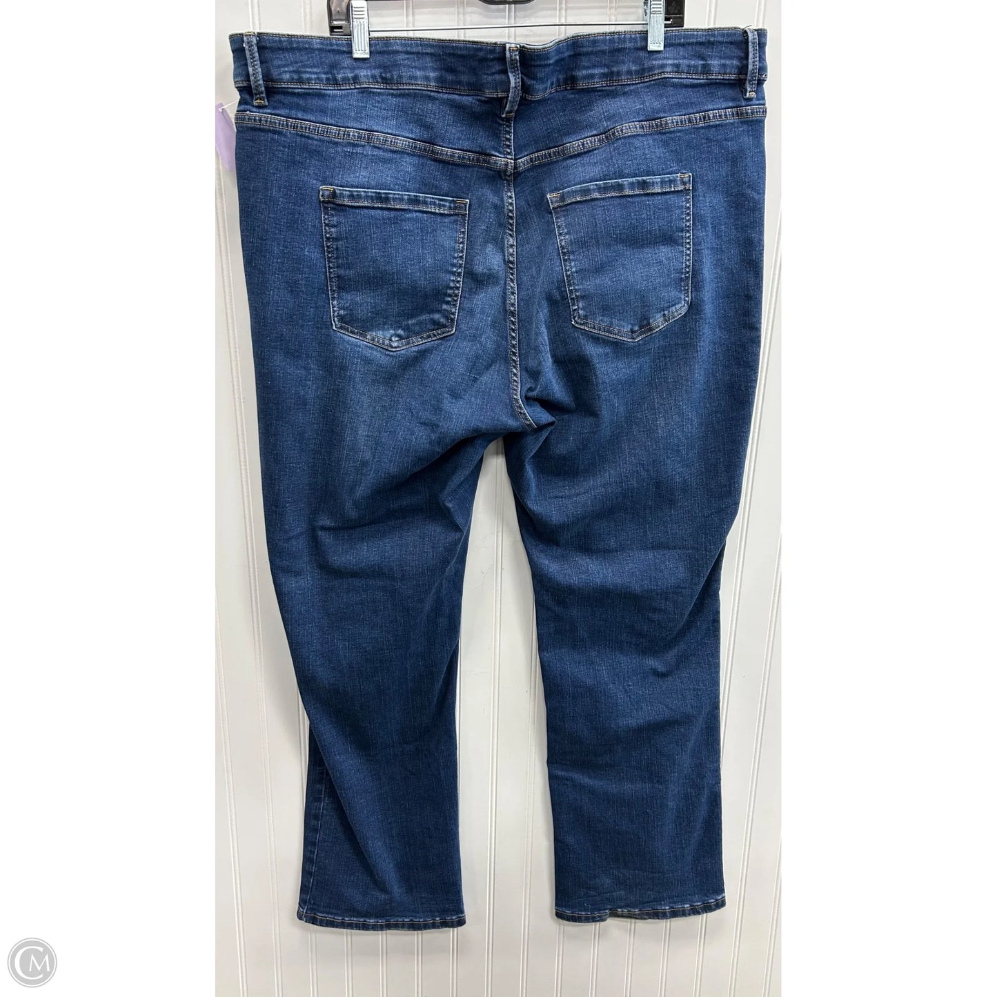 Jeans Boot Cut By Liz Claiborne In Blue Denim, Size: 18