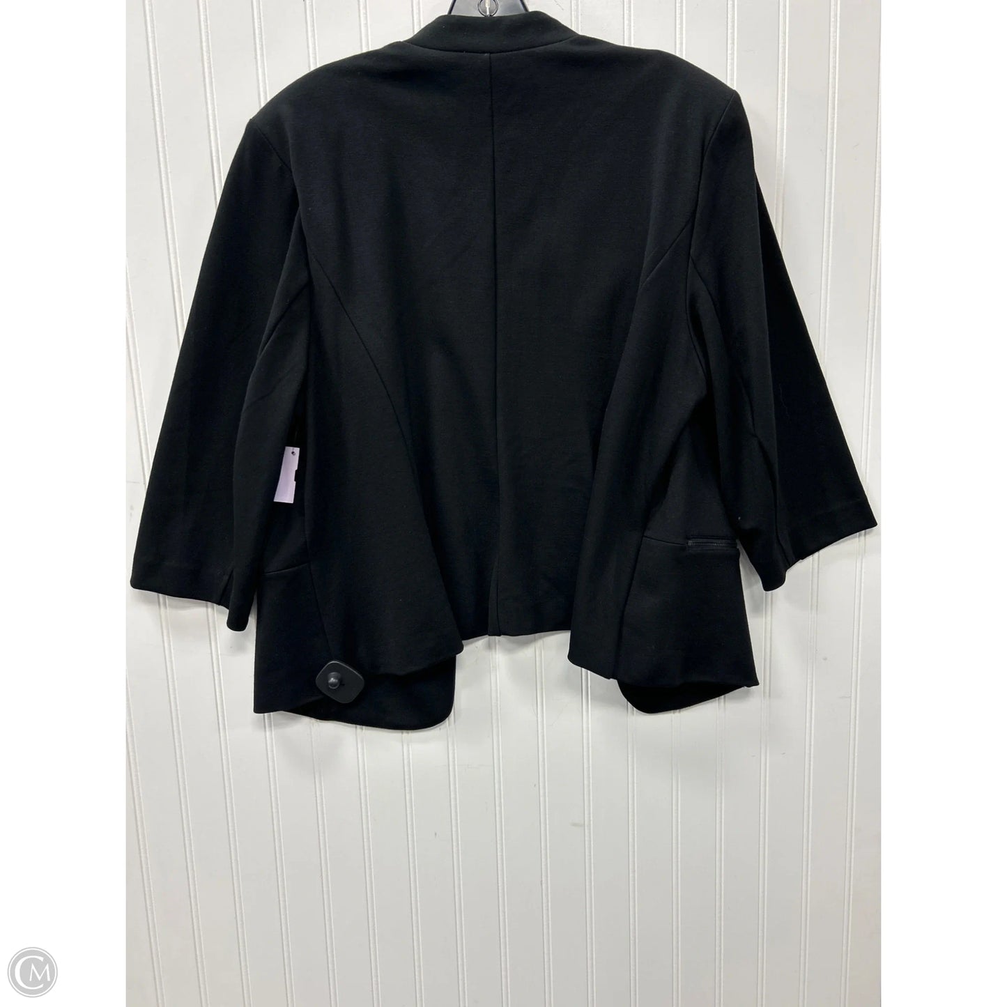 Blazer By Roz And Ali In Black, Size: 2x