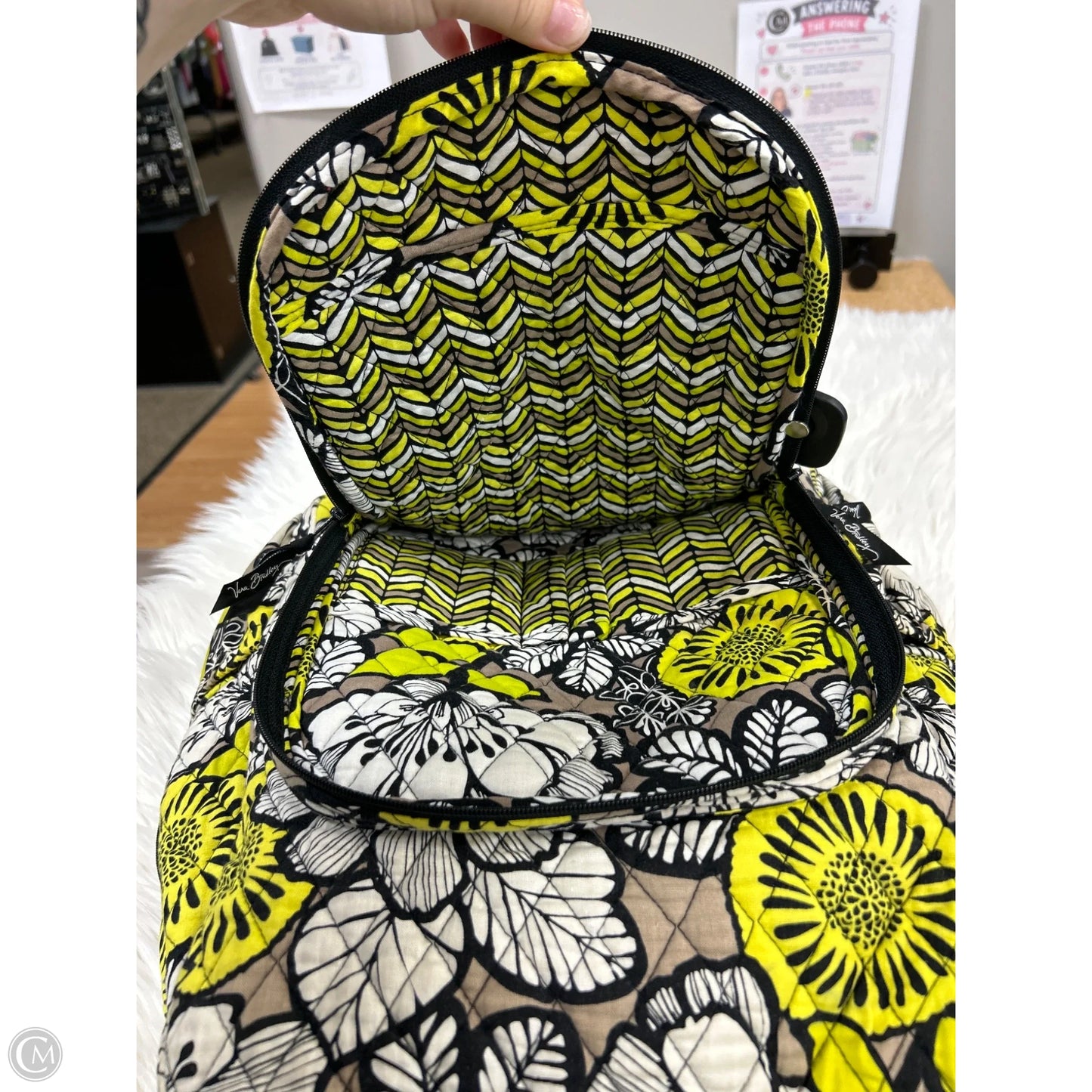 Backpack By Vera Bradley, Size: Large