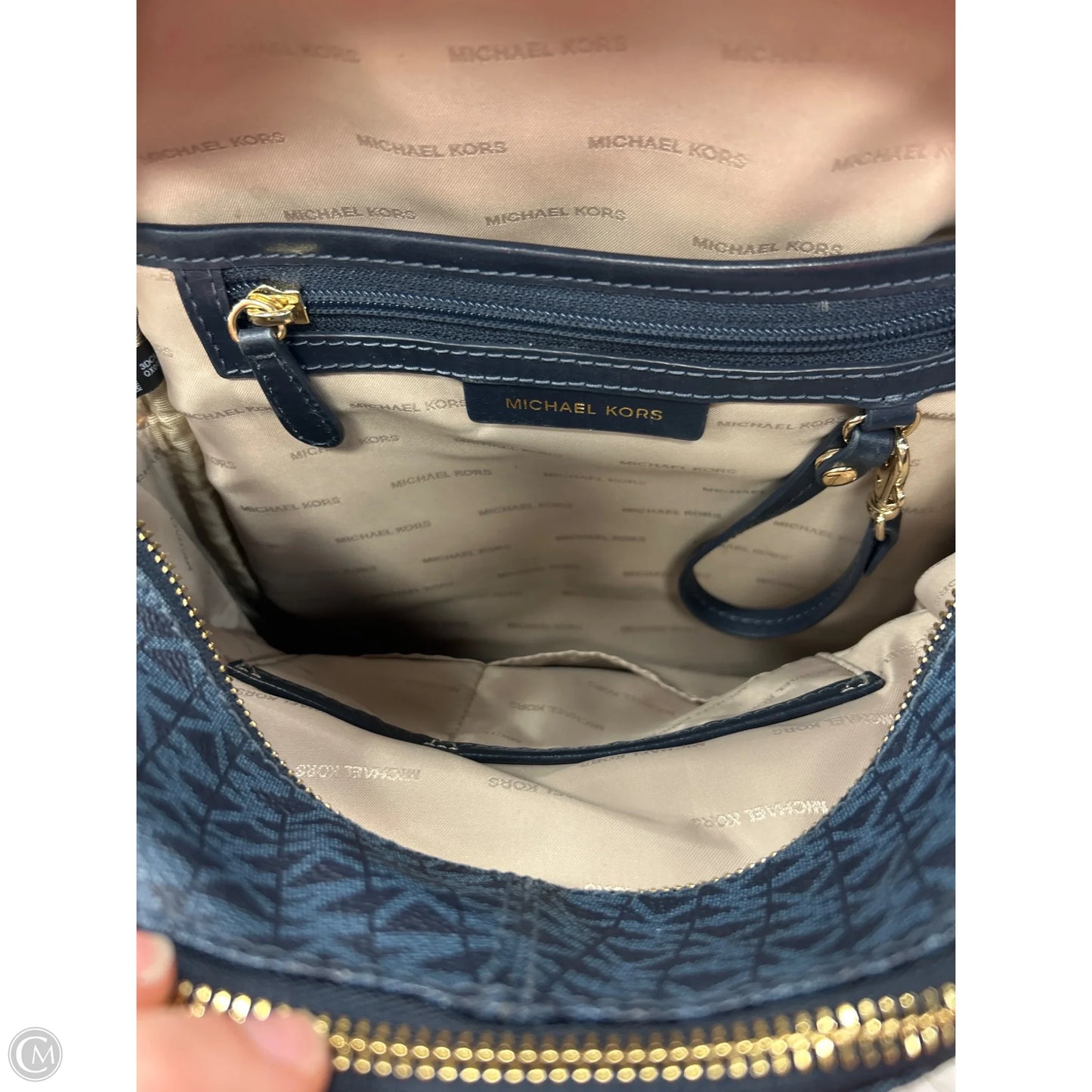Backpack Designer By Michael Kors, Size: Large