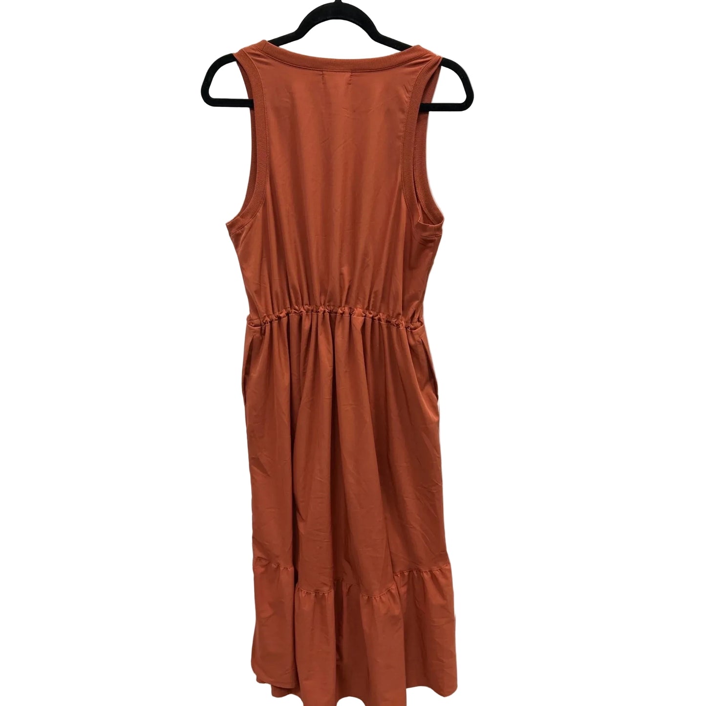 Dress Casual Maxi By Maurices In Orange, Size: Xl