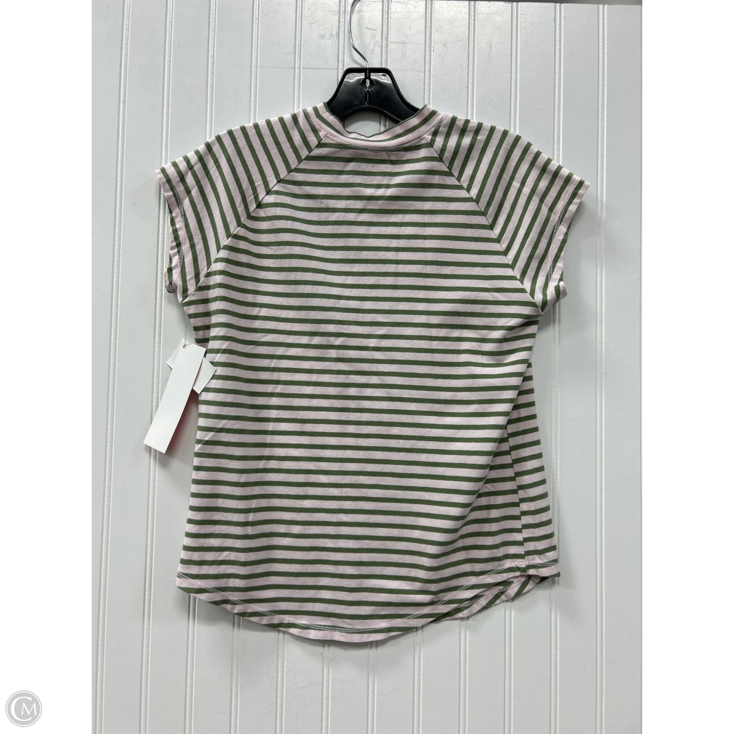 Top Short Sleeve By Pilcro In Green, Size: M