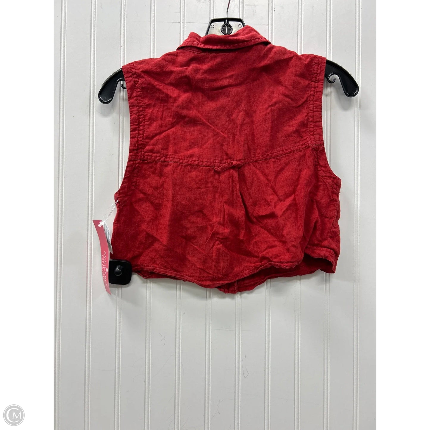 Top Sleeveless By Pilcro In Red, Size: Xs