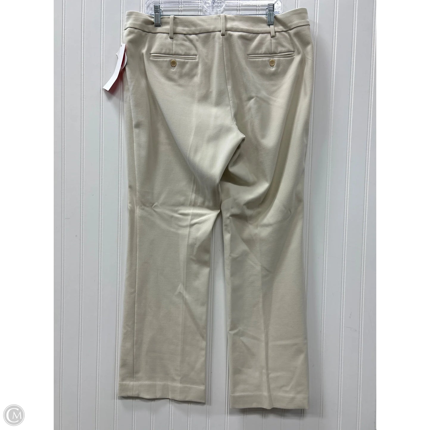 Pants Dress By Talbots In Cream, Size: 14