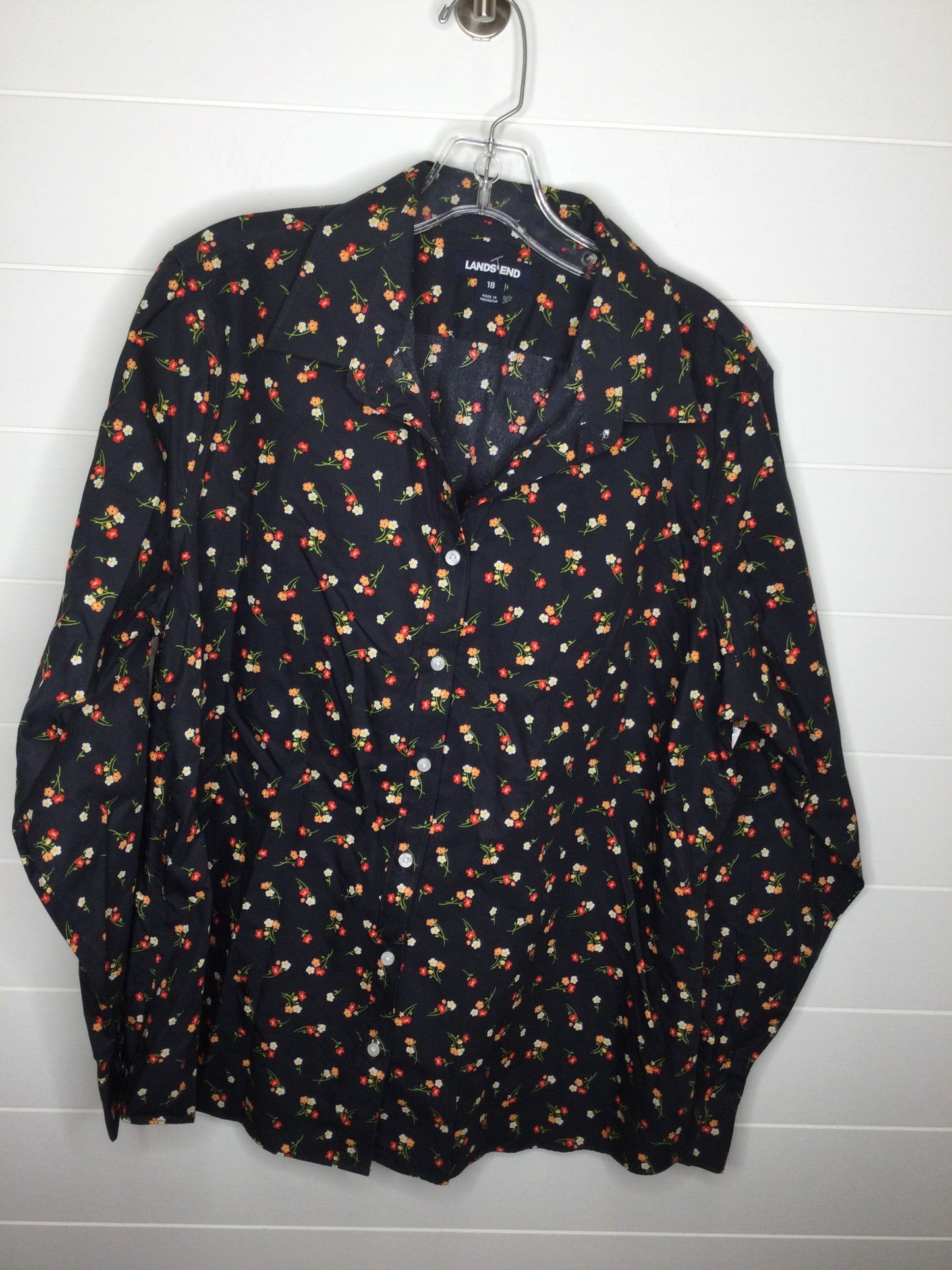 Top Long Sleeve By Lands End Size: 2x