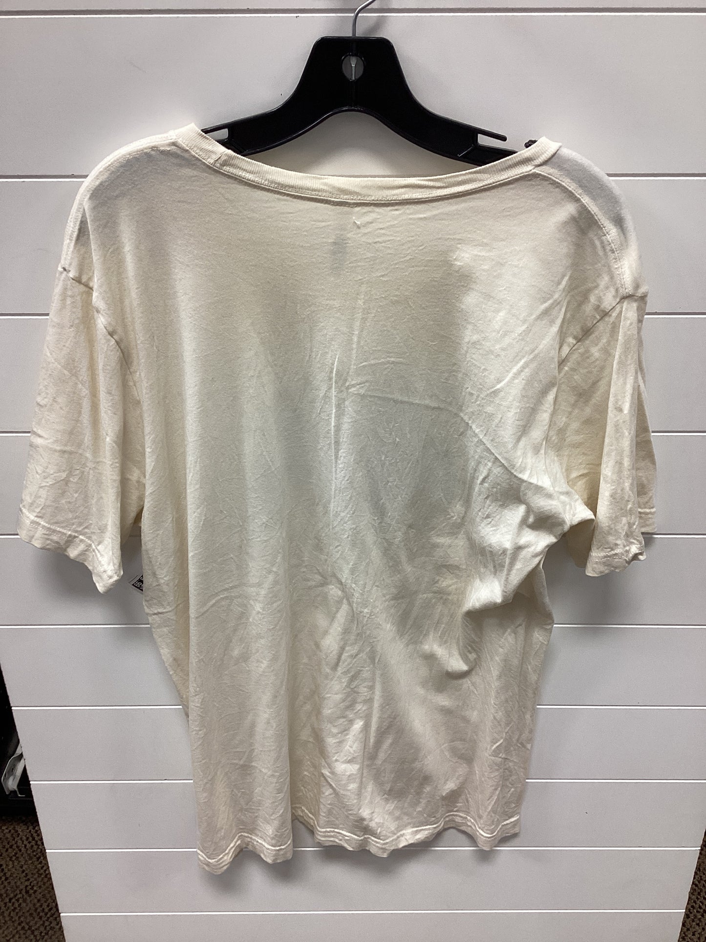 Top Ss By Bella + Canvas In Cream, Size:Xl