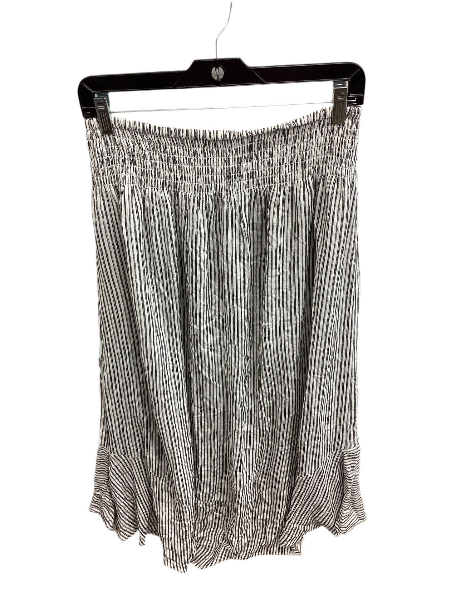 Skirt Maxi By American Eagle In Grey & White, Size:M