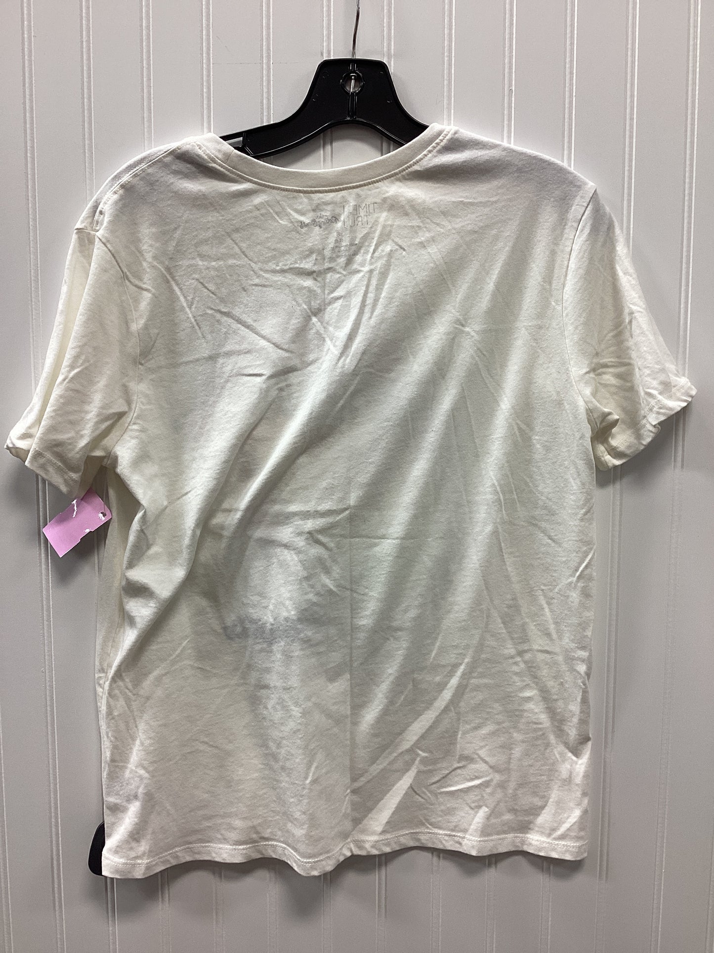 Top Ss By Time And Tru In Cream, Size:S