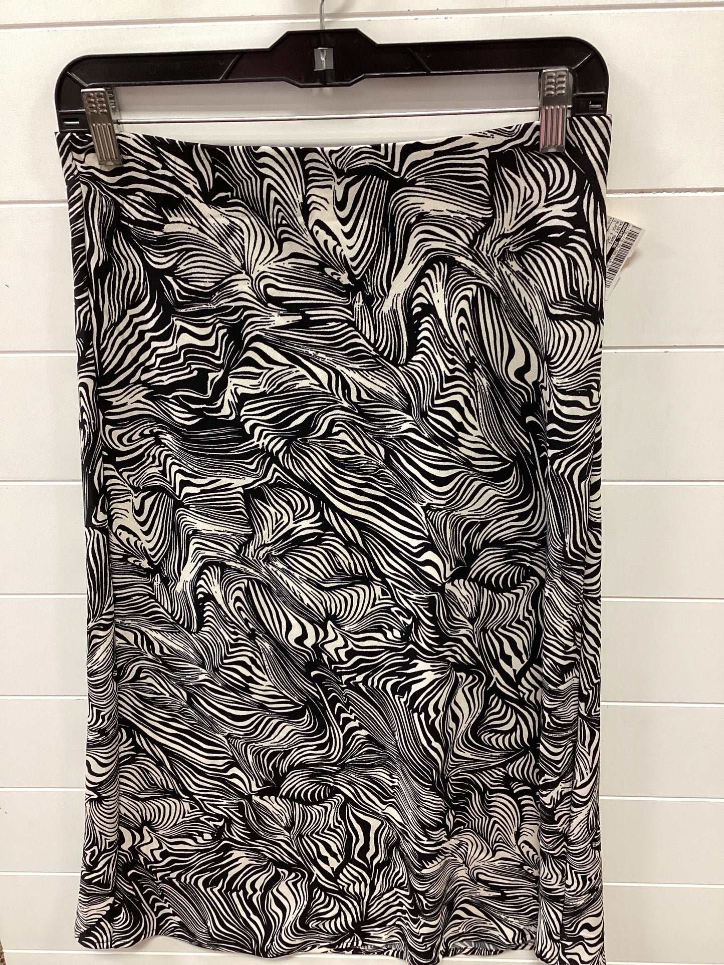 Skirt Maxi By Rachel Zoe In Black & Cream, Size:4