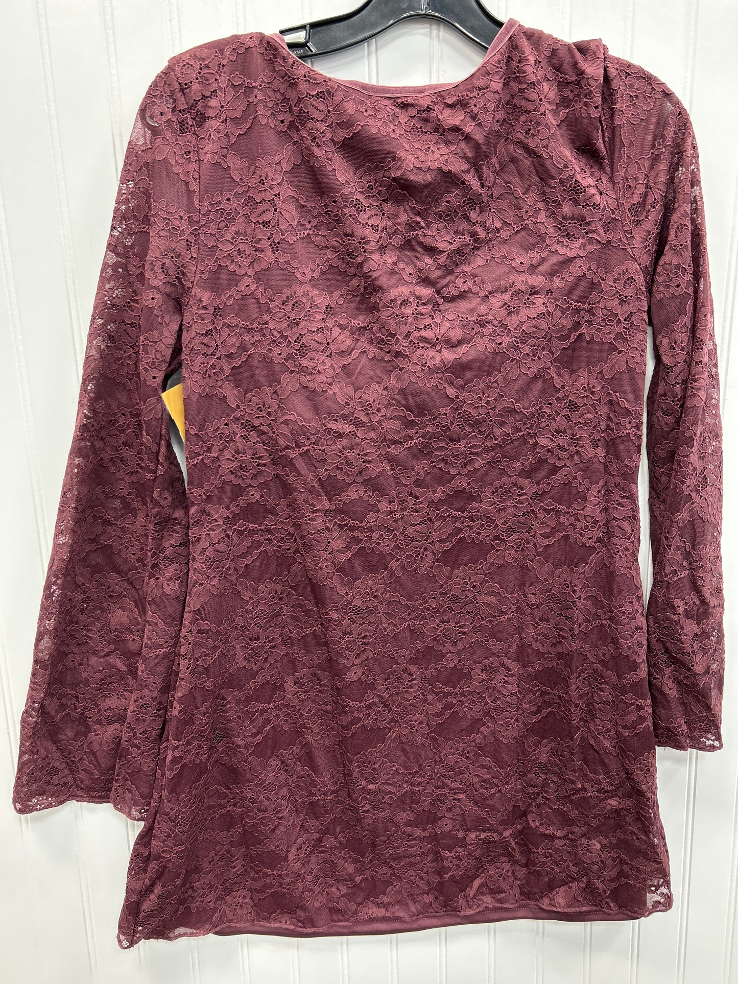 Dress Party Midi By Forever 21 In Purple, Size:Xl