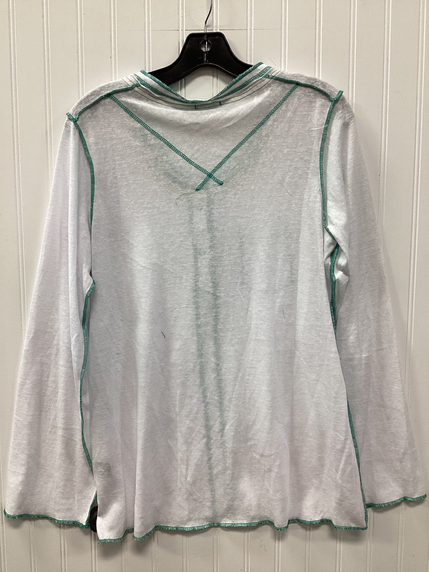 Top Ls By Pol In White, Size:S
