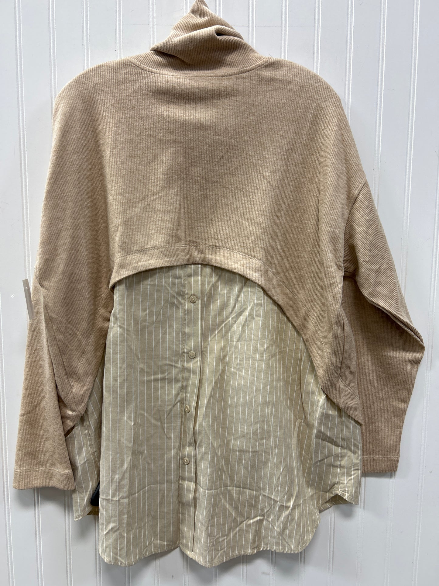Top Ls By Mustard Seed In Tan, Size:M