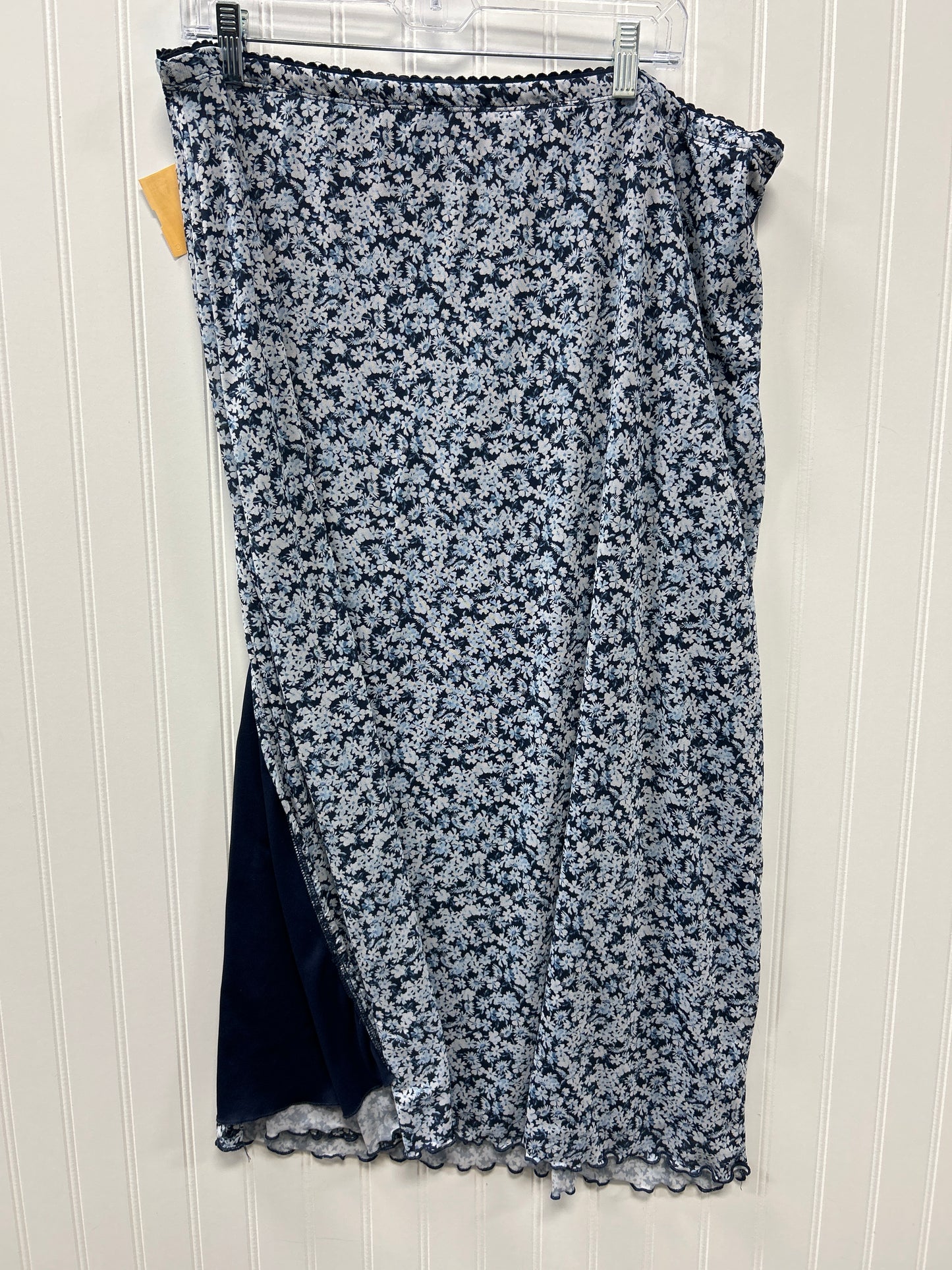 Skirt Maxi By Arula In Blue, Size:2X