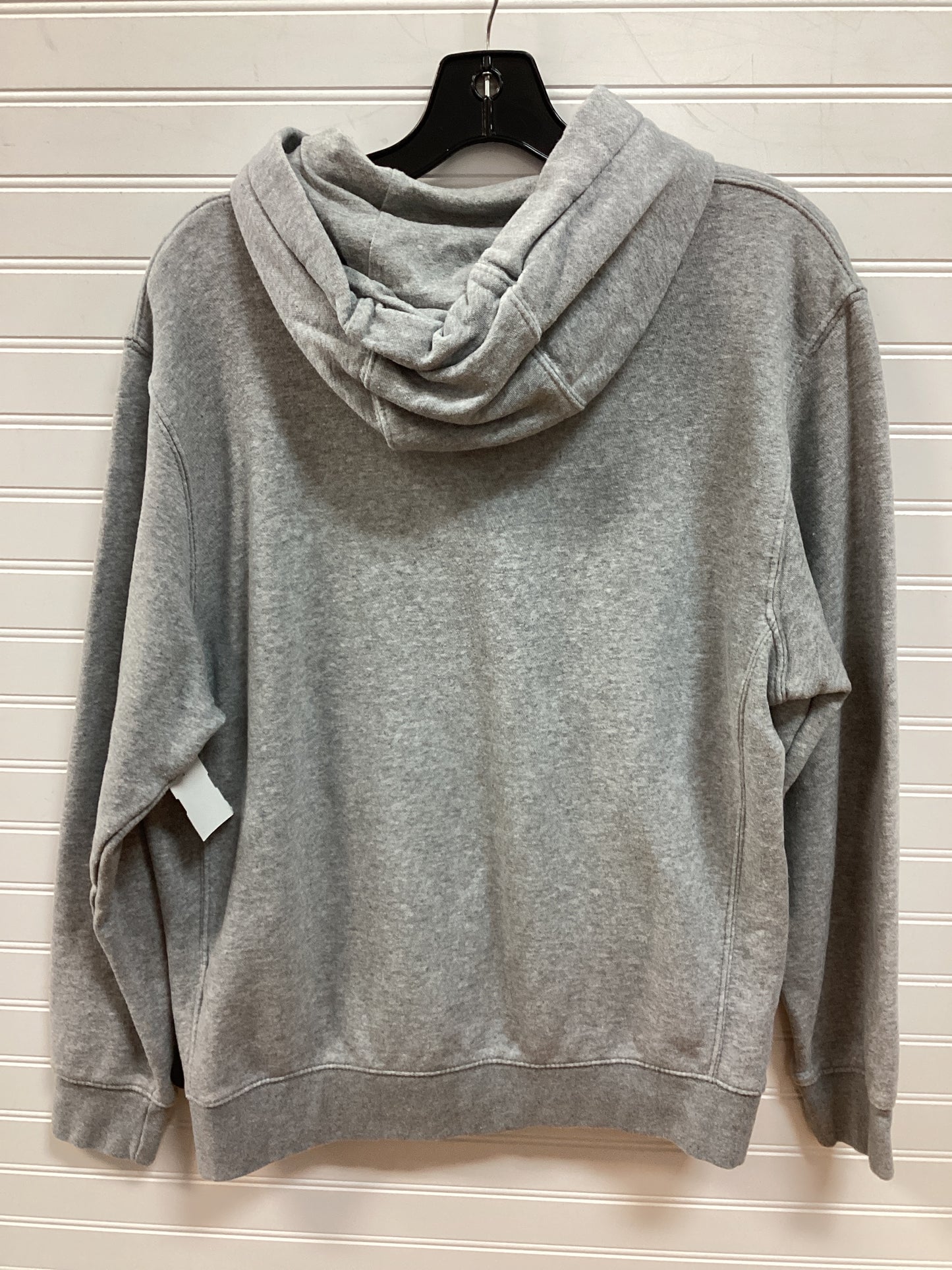Sweatshirt Hoodie By Nike Apparel In Grey, Size:M