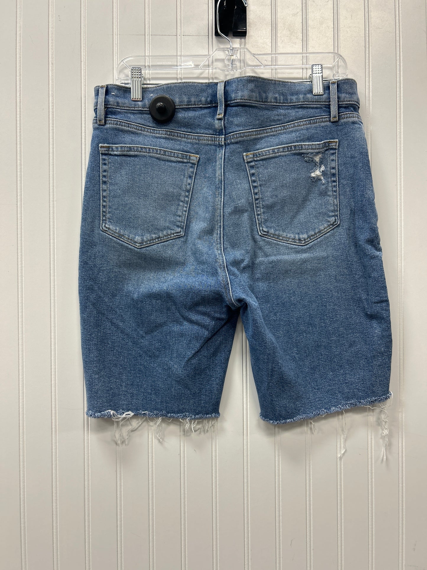 Shorts By Loft In Blue Denim, Size:12