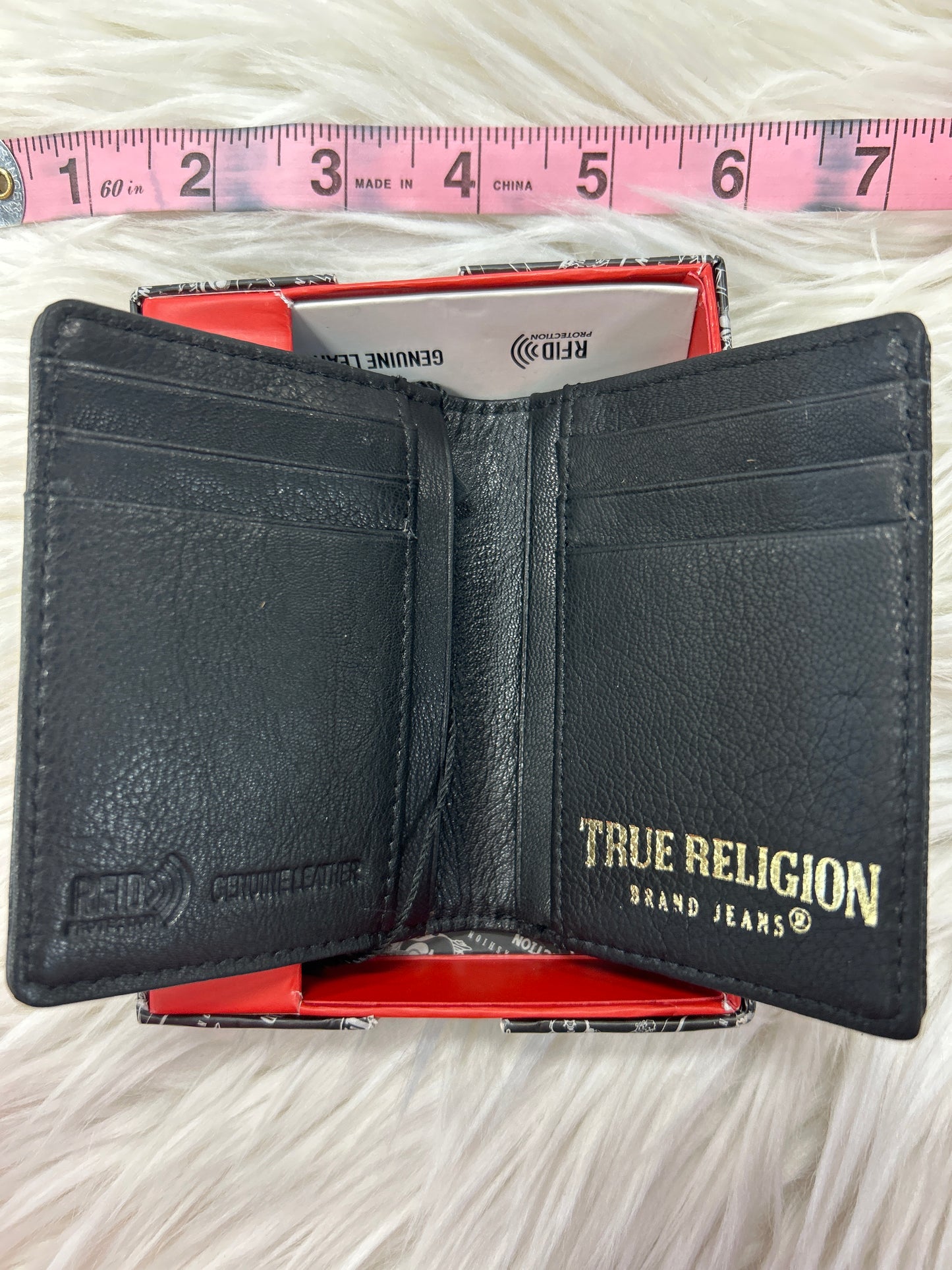 Wallet By True Religion In Black, Size:Small