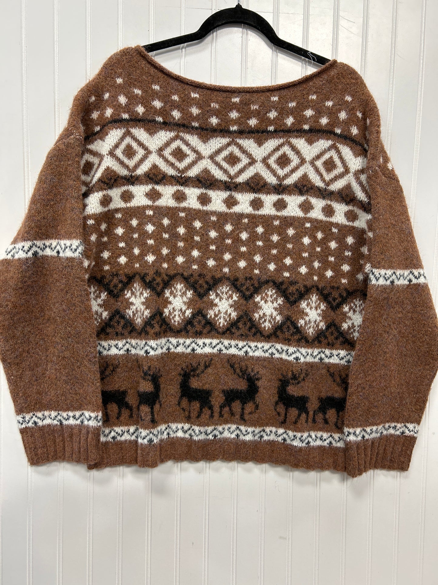 Sweater 2Pc By Clothes Mentor In Brown, Size:M