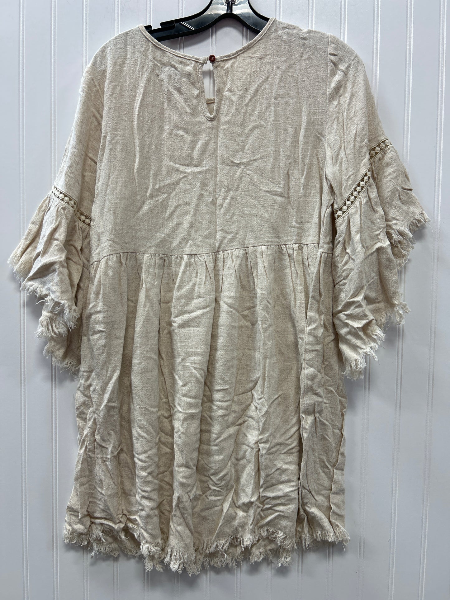 Dress Casual Midi By Hyfve In Cream, Size:S
