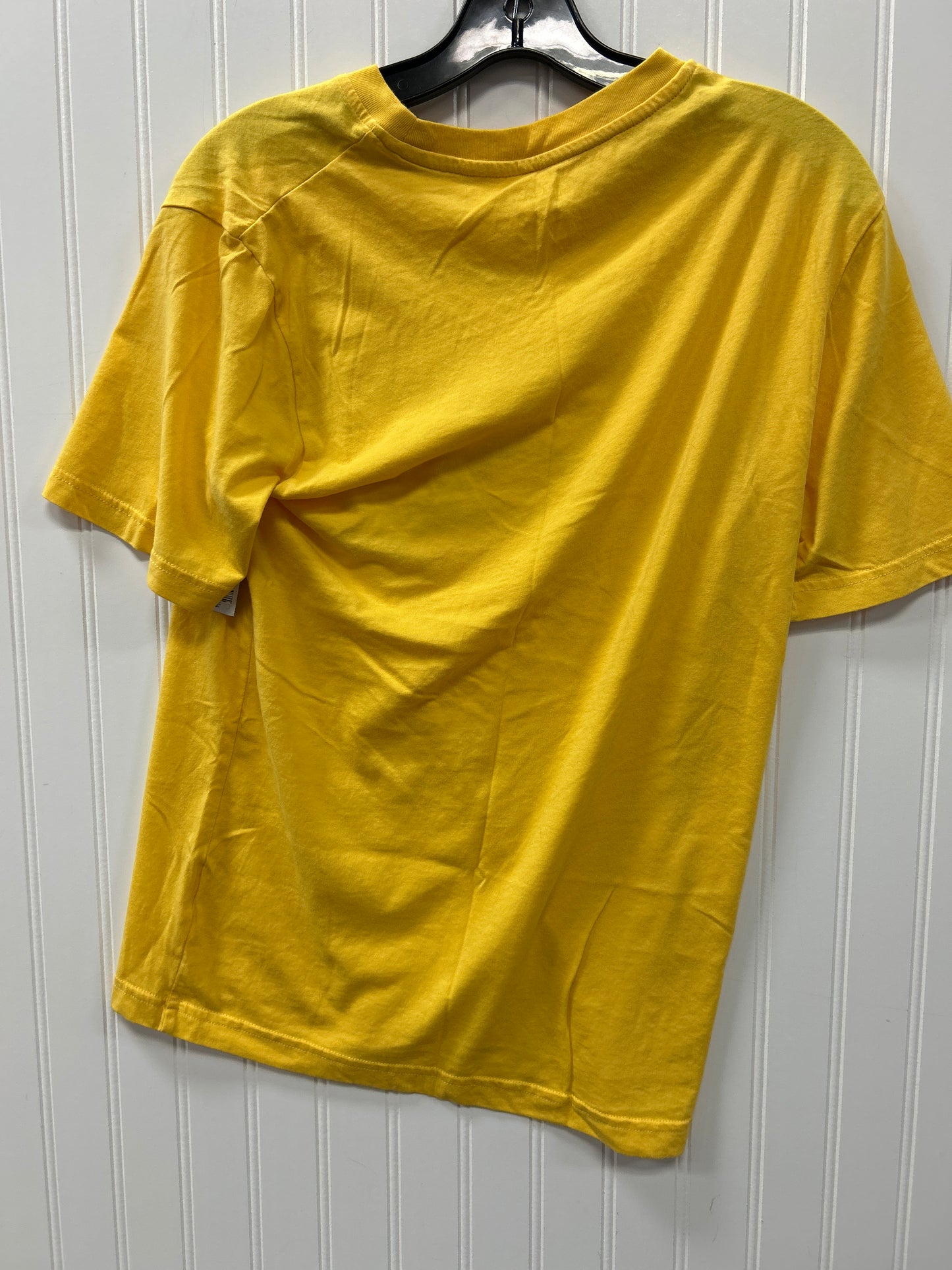 Athletic Top Ss By Nfl In Yellow, Size:S