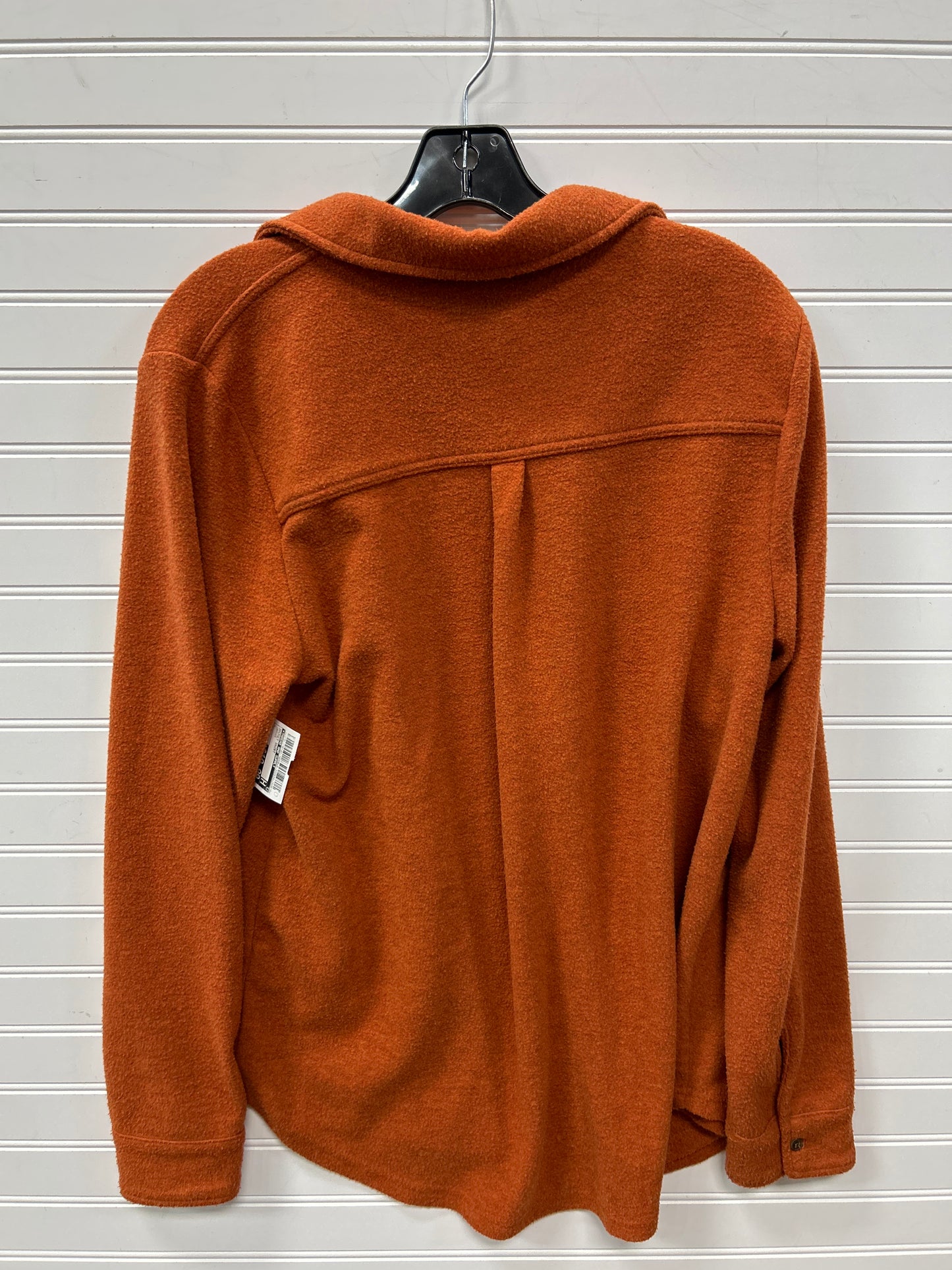 Jacket Shirt By Thread And Supply In Orange, Size:L