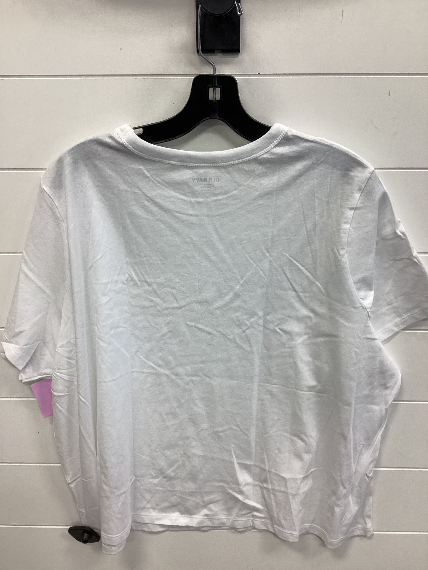 Top Ss By Old Navy In White, Size:1X