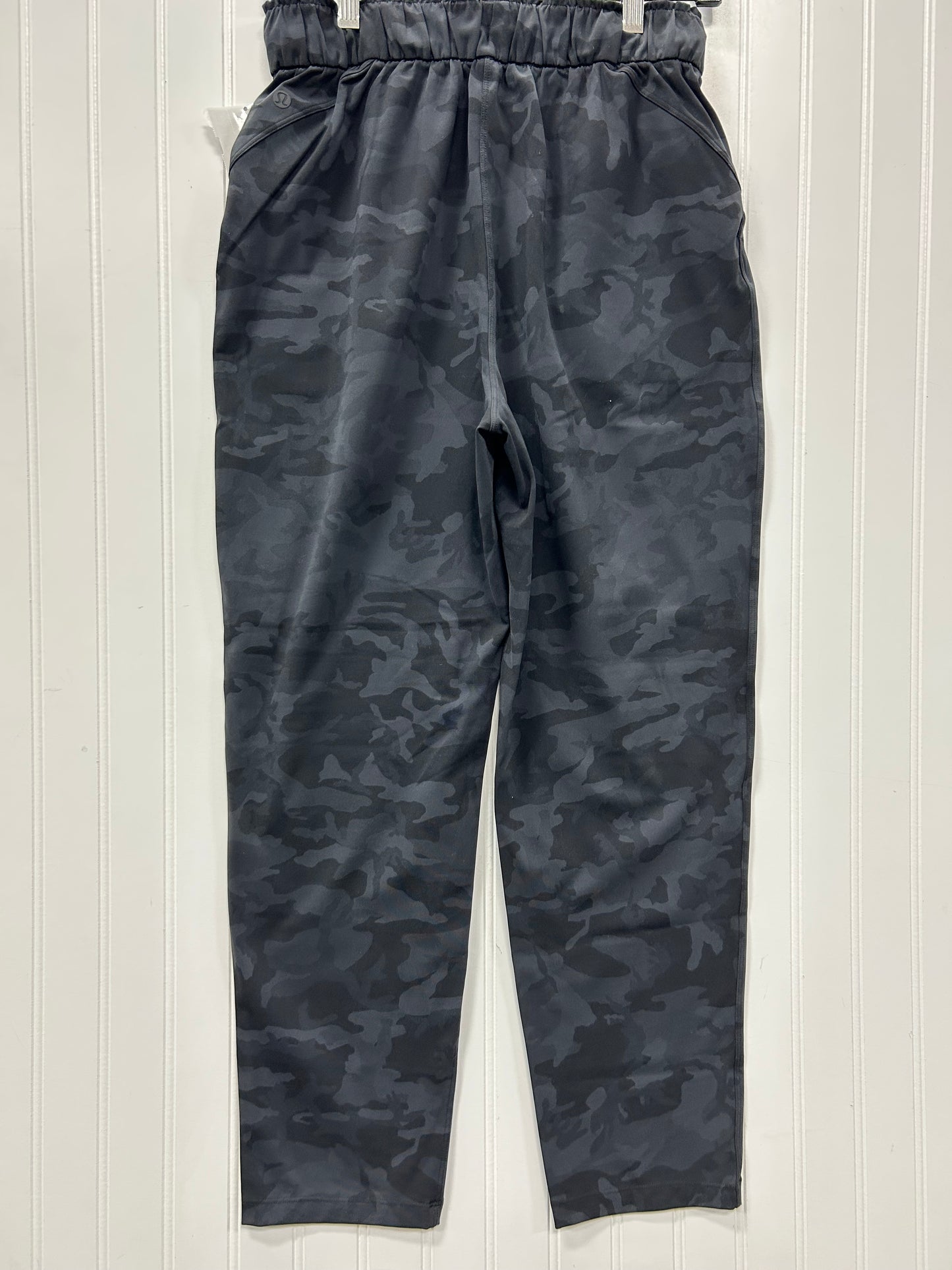 Athletic Pants By Lululemon In Grey, Size:6