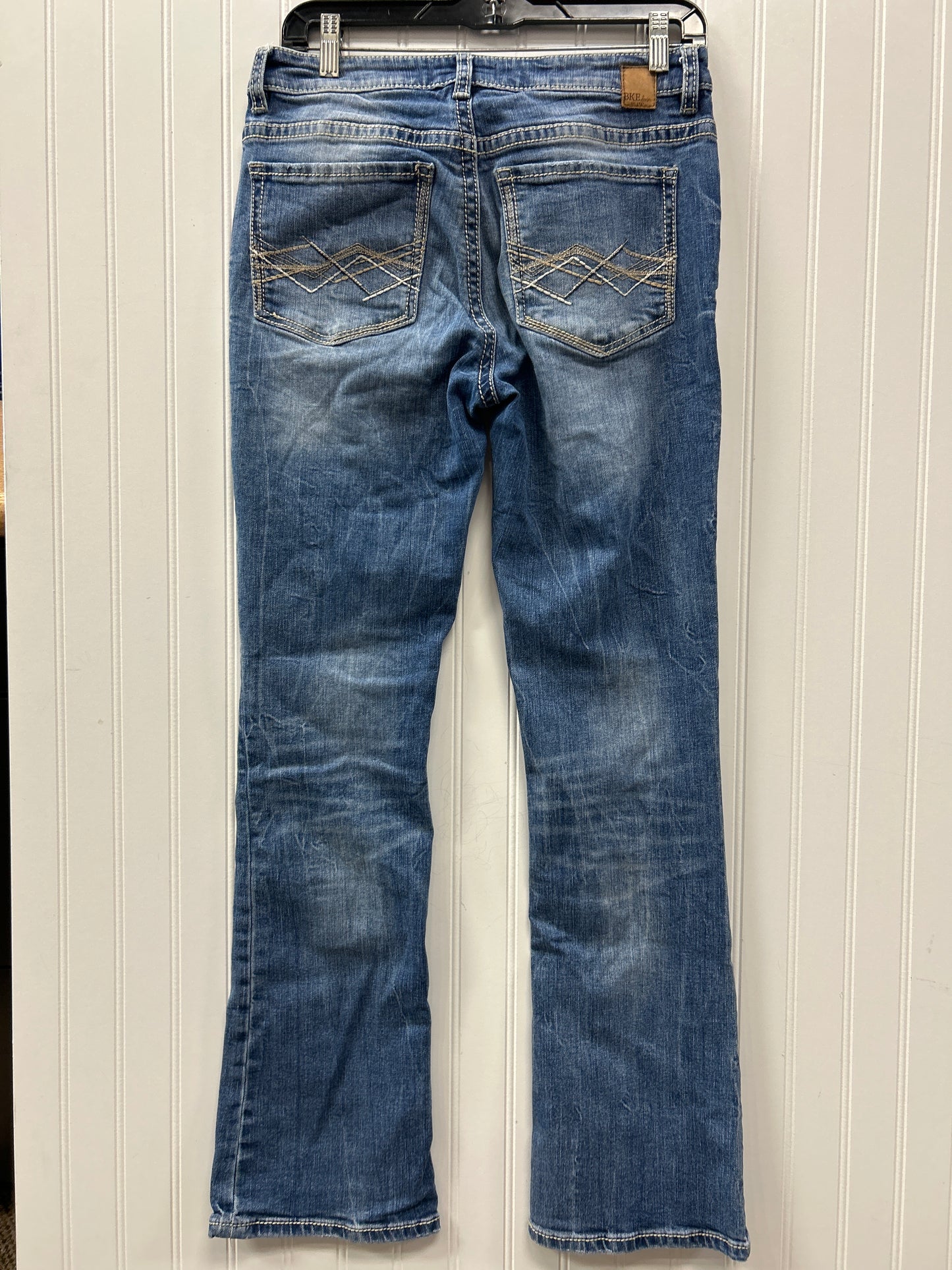 Jeans Flared By Bke In Blue Denim, Size:6