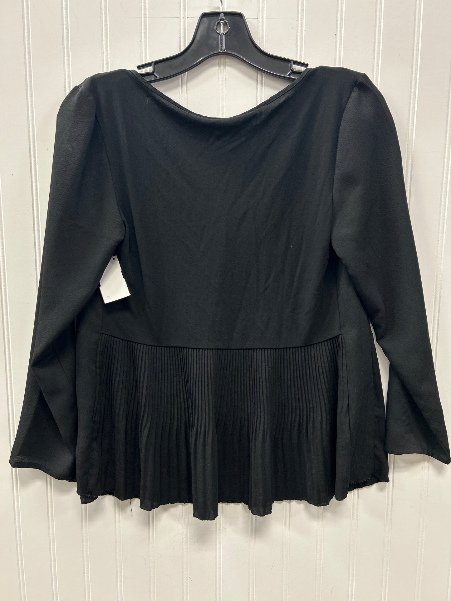 Top Ls By Ann Taylor In Black, Size:Xs