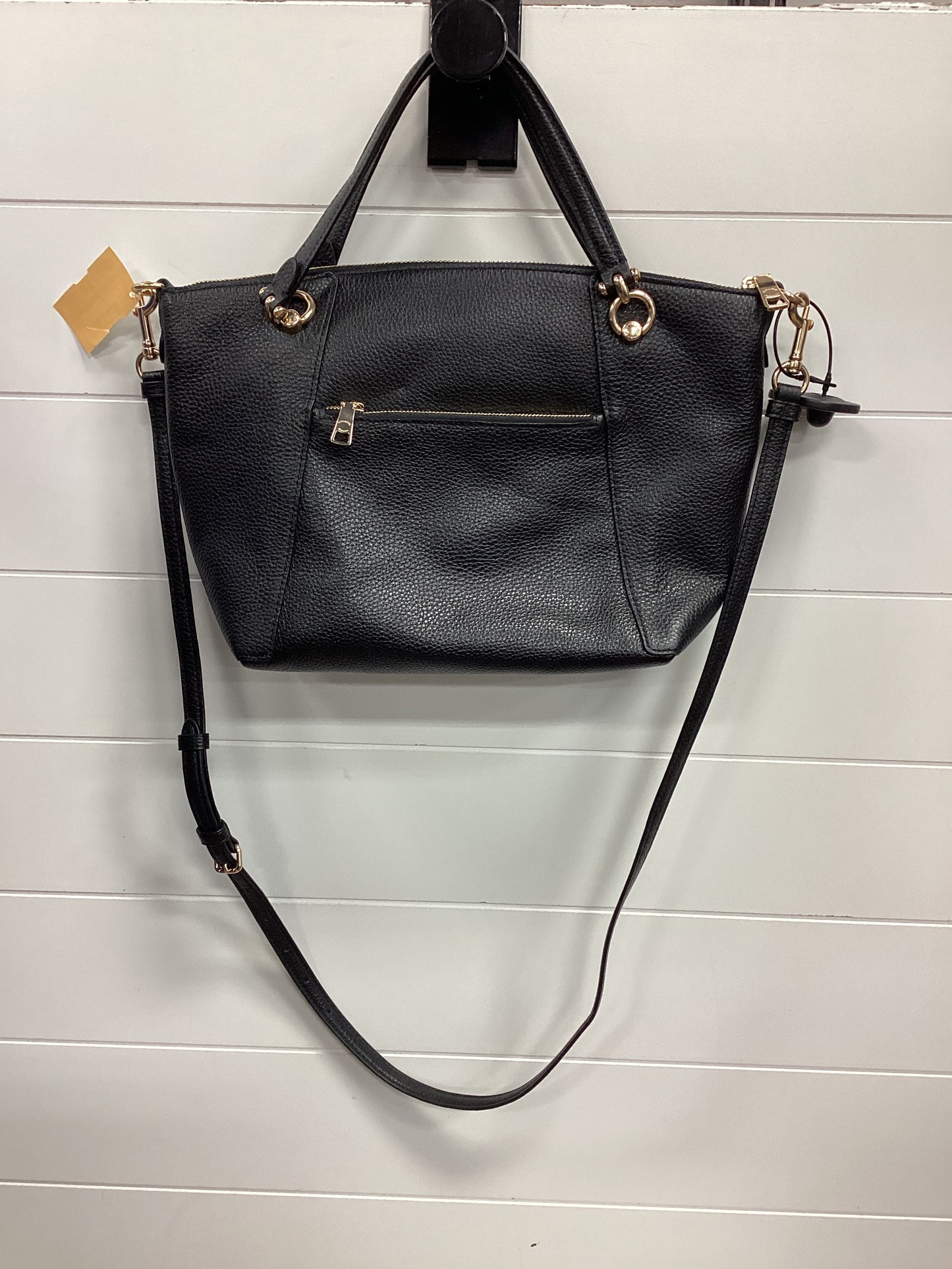 Handbag Designer By Coach In Black, Size:Medium