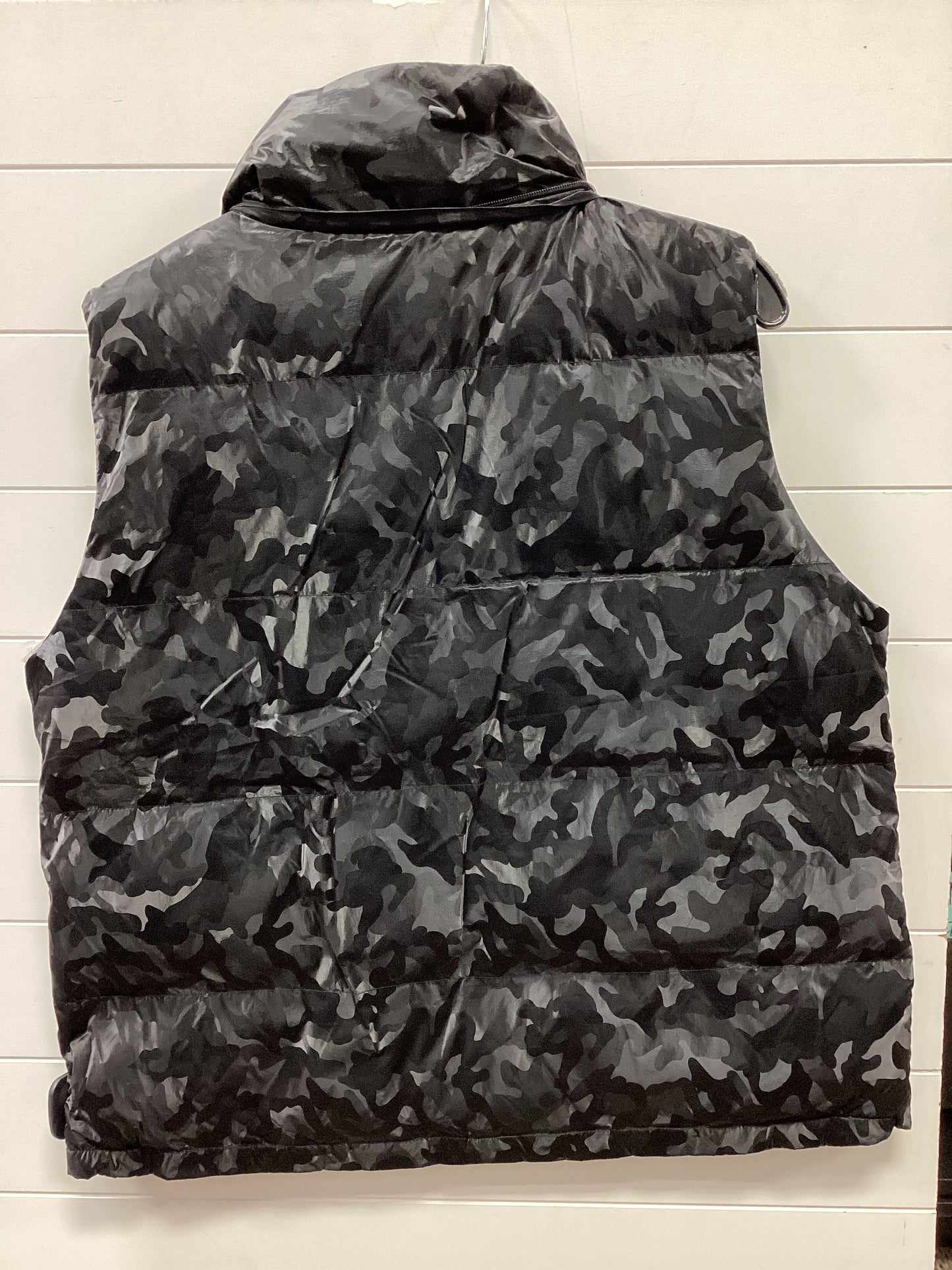 Vest Puffer & Quilted By Charlie B In Black, Size:Xl