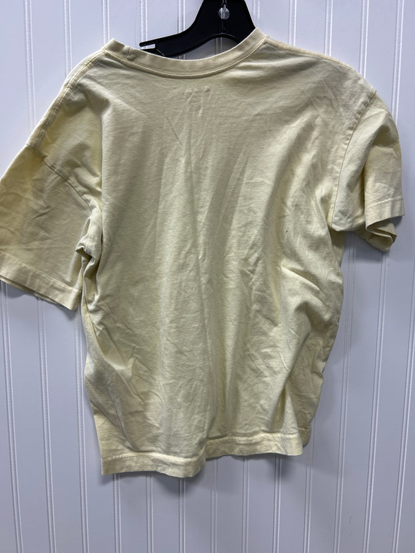 Athletic Top Ss By Champion In Yellow, Size:Xs