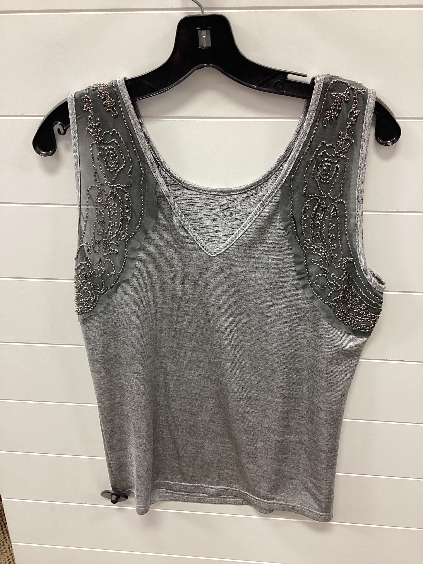 Tank Top By Bke In Grey, Size:XL