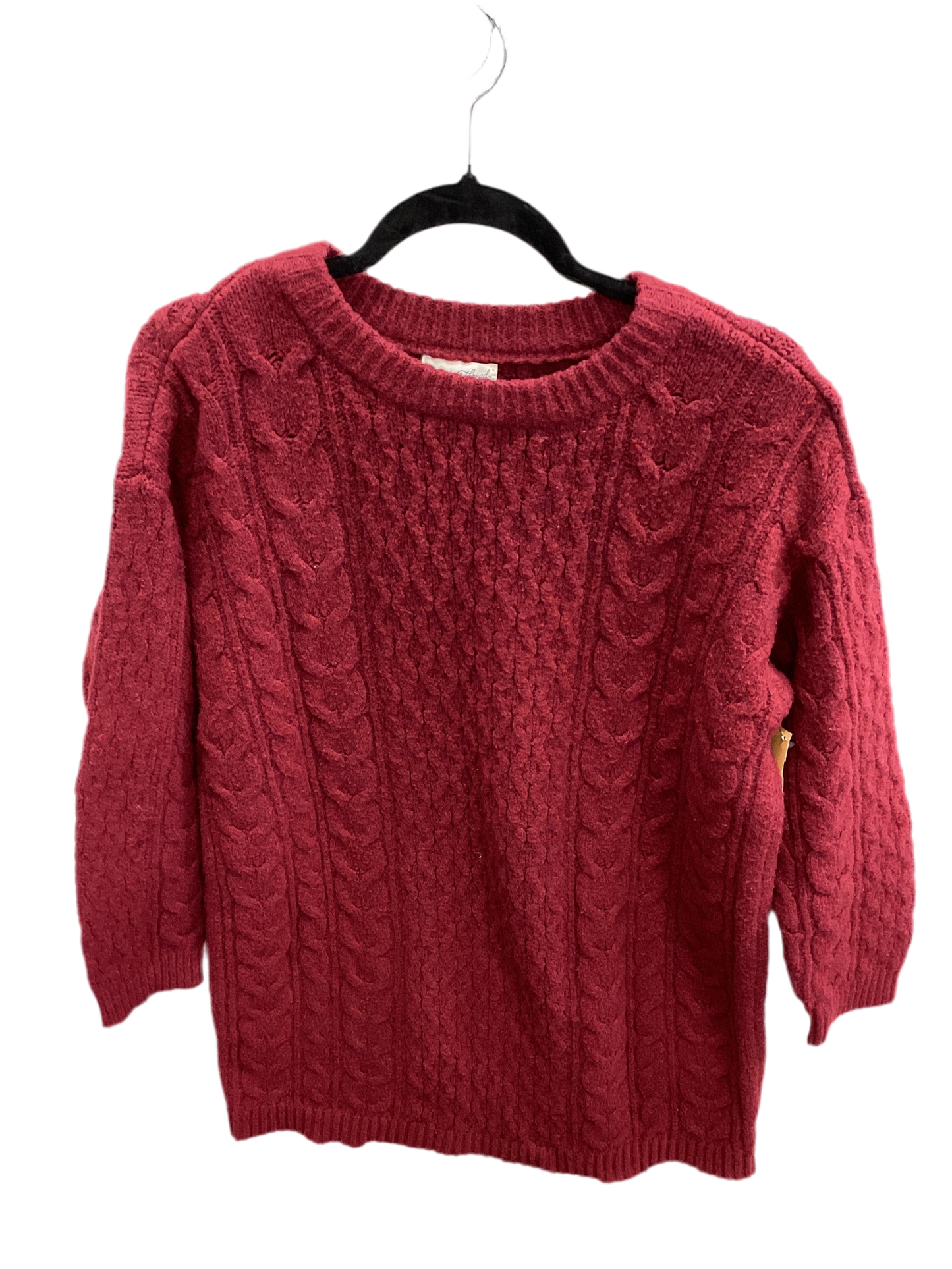Dress Casual Midi By Universal Thread In Red, Size:M